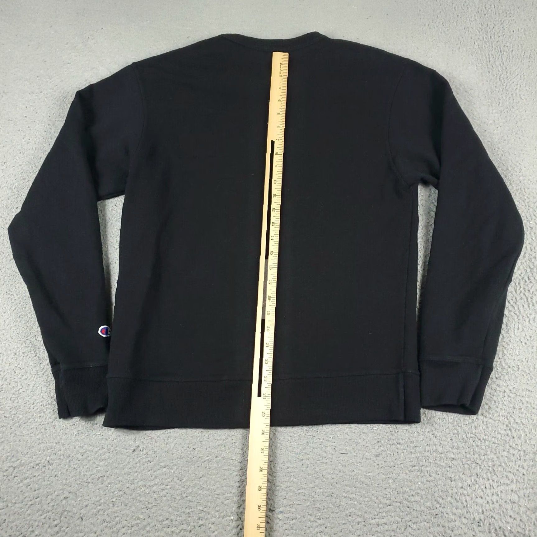 Champion Champion Black Mens Medium Pullover Sweater Casual Crew Neck Cotton Blend Size US M / EU 48-50 / 2 - 5 Thumbnail