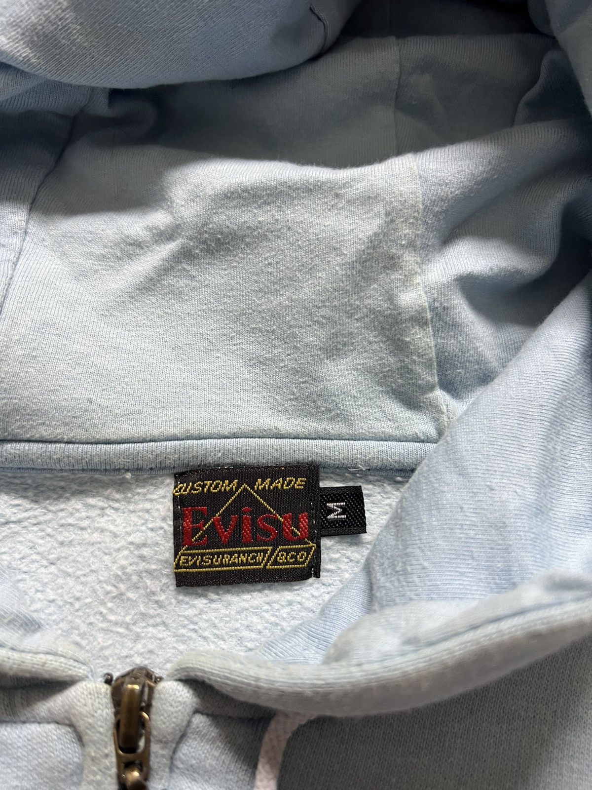 Evisu × Vintage Vintage Y2k Evisu Crazy Multi Pocket Rare Zip Hoodie 90’s Size US M / EU 48-50 / 2 - 13 Thumbnail