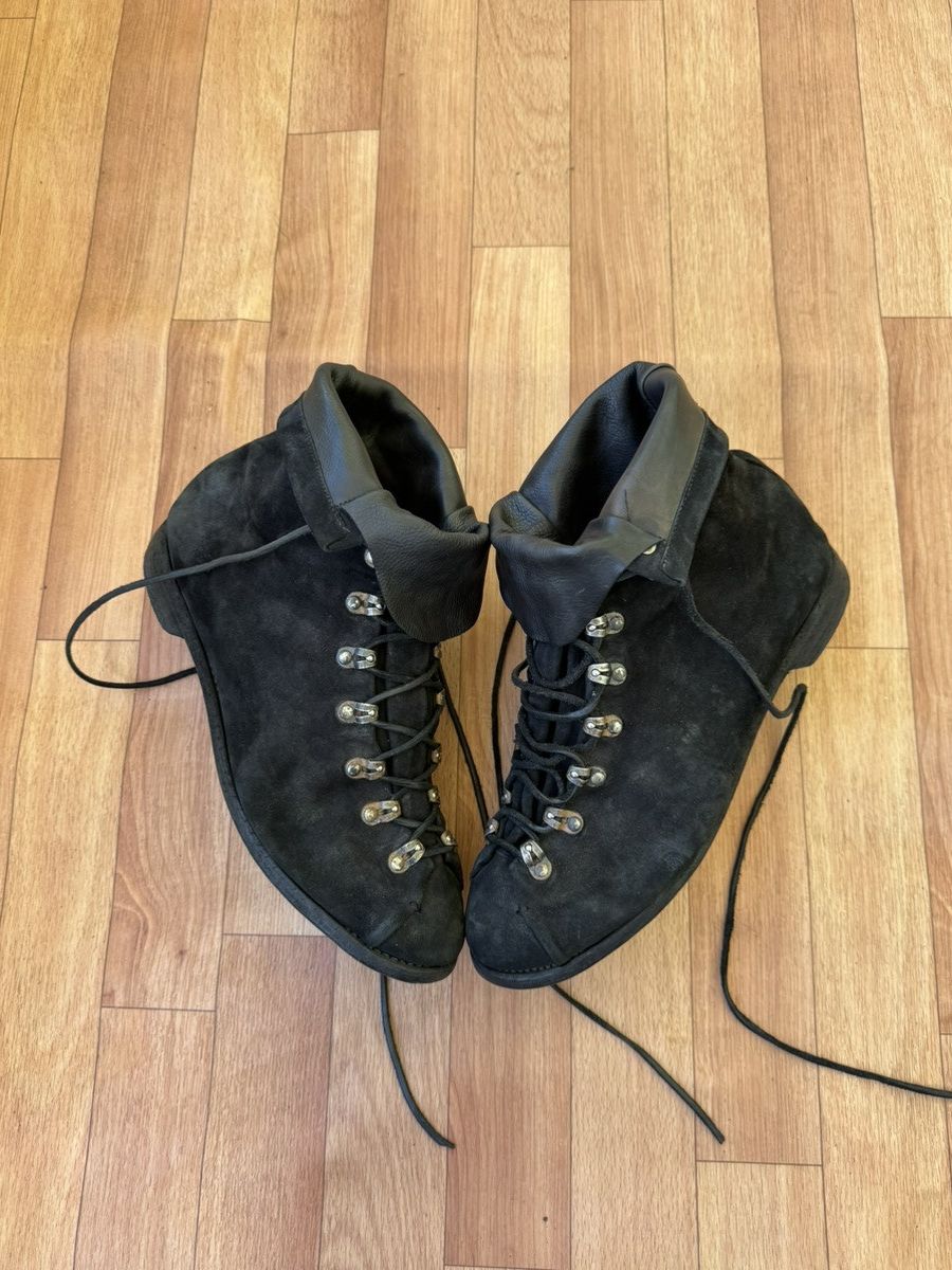 Guidi 🕷️💥Guidi 205 Reverse calf leather hiking boots Size US 12 / EU 45 - 13 Thumbnail