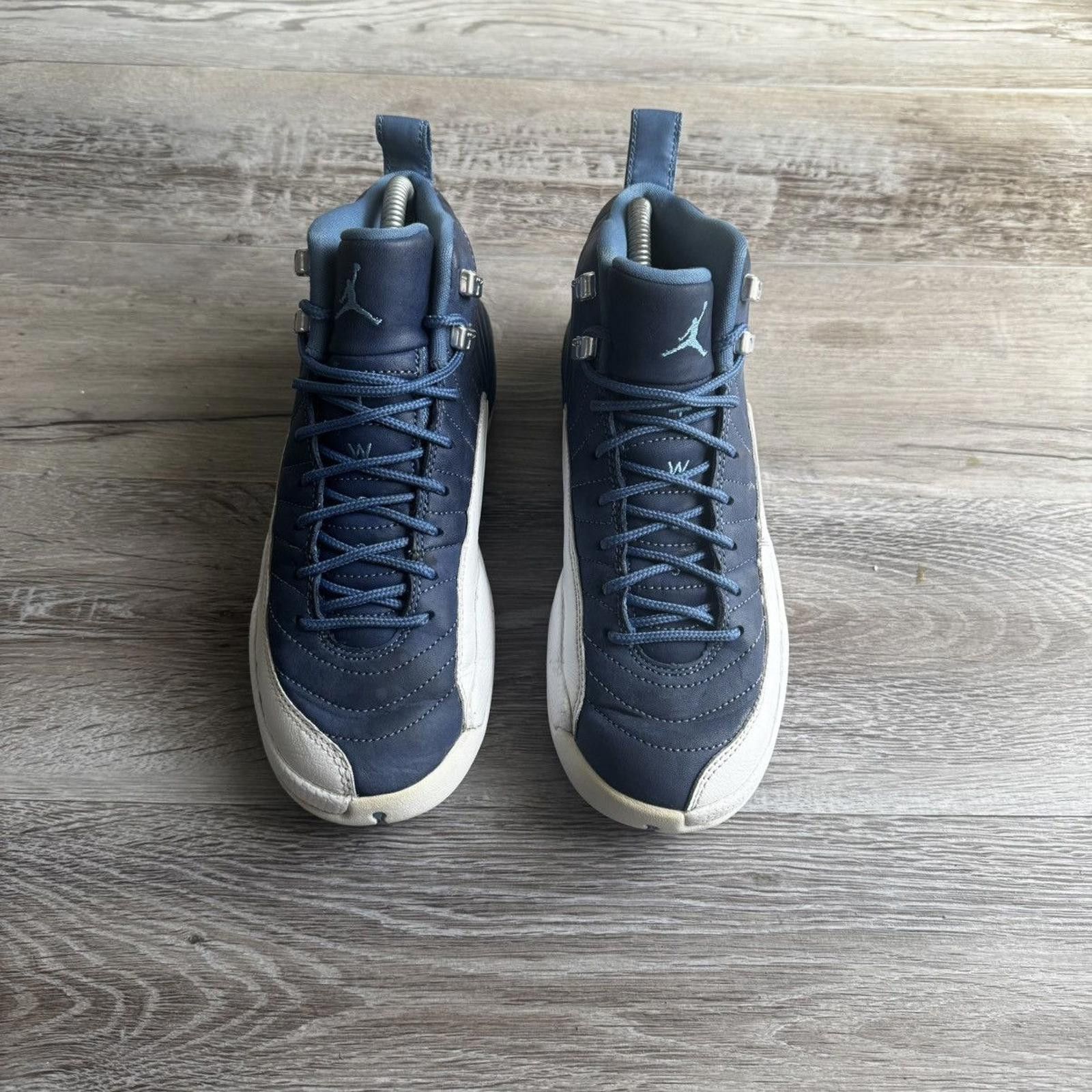 Nike NIKE • JORDAN 12 Retro GS "Indigo" (6M) Size US 6 / EU 39 - 4 Thumbnail