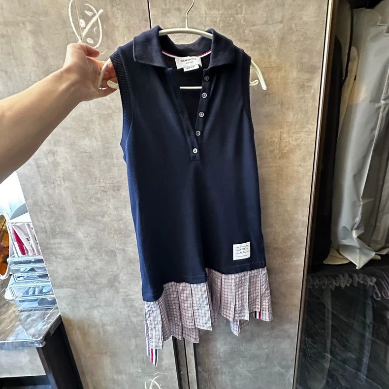 Thom Browne Thom Browne A pleated dress Size XS / US 0-2 / IT 36-38 - 1 Thumbnail