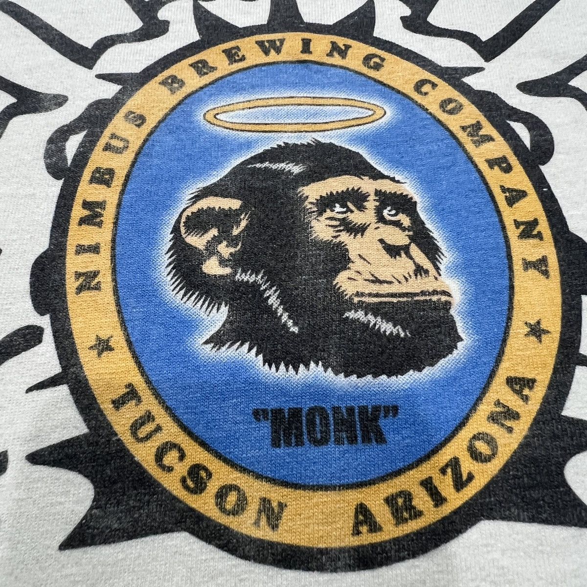 Vintage Y2K Nimbus beer Promo Tee 2XL Monkey graphic streetwear Size US XXL / EU 58 / 5 - 2 Thumbnail