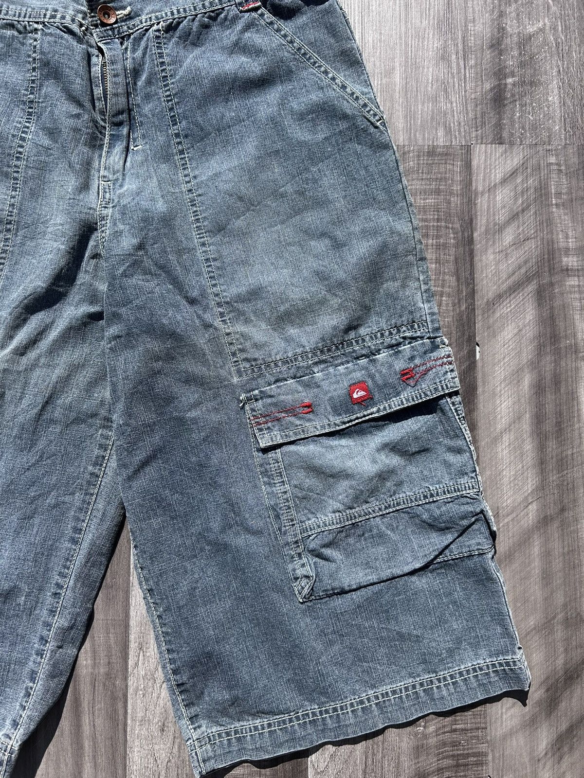 Designer × Quiksilver Quiksilver Baggy Jorts Size US 32 / EU 48 - 4 Thumbnail