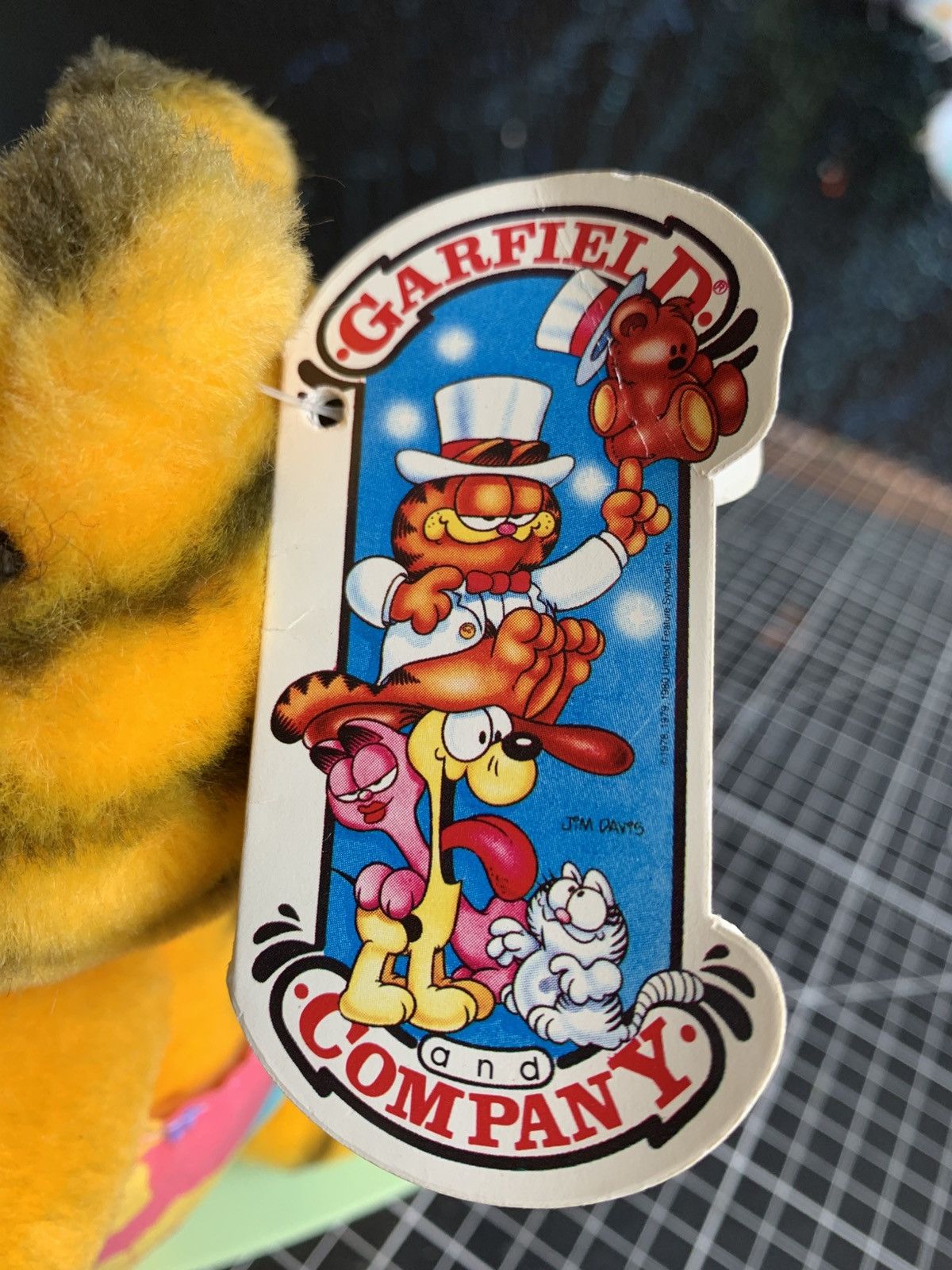 Vintage RARE Vintage 80s Garfield "Wave Rider" Plush – Dakin Korea Size ONE SIZE - 7 Thumbnail