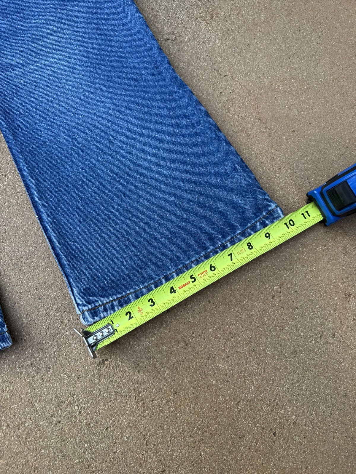 Levi's Vtg 80’s Levi’s 646 Orange Tab Bellbottom Flare Jeans 34x28 Size US 34 / EU 50 - 11 Thumbnail