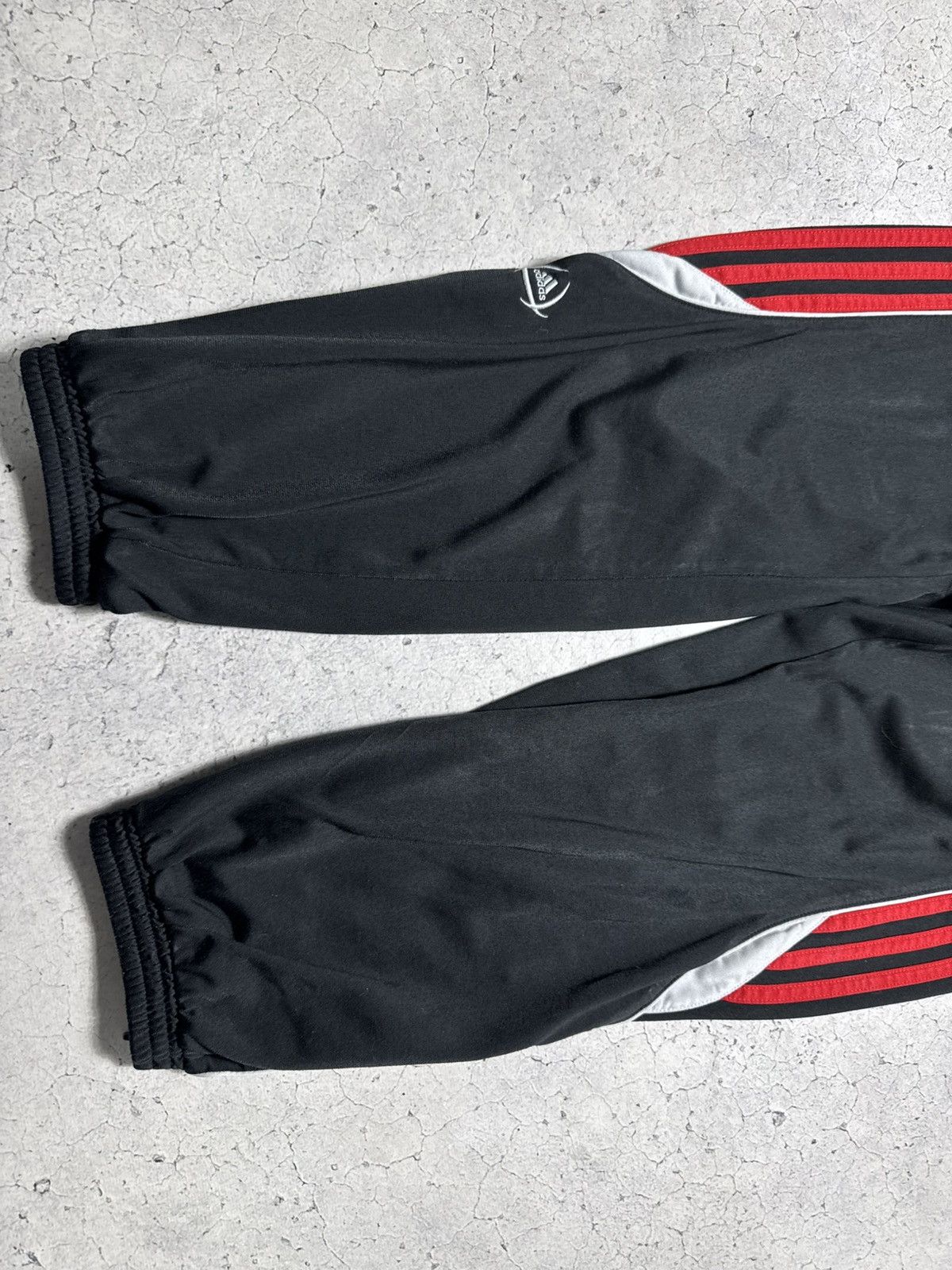 Adidas Adidas FC Milan Vintage Football Track Pants Black Size US 30 / EU 46 - 2 Thumbnail