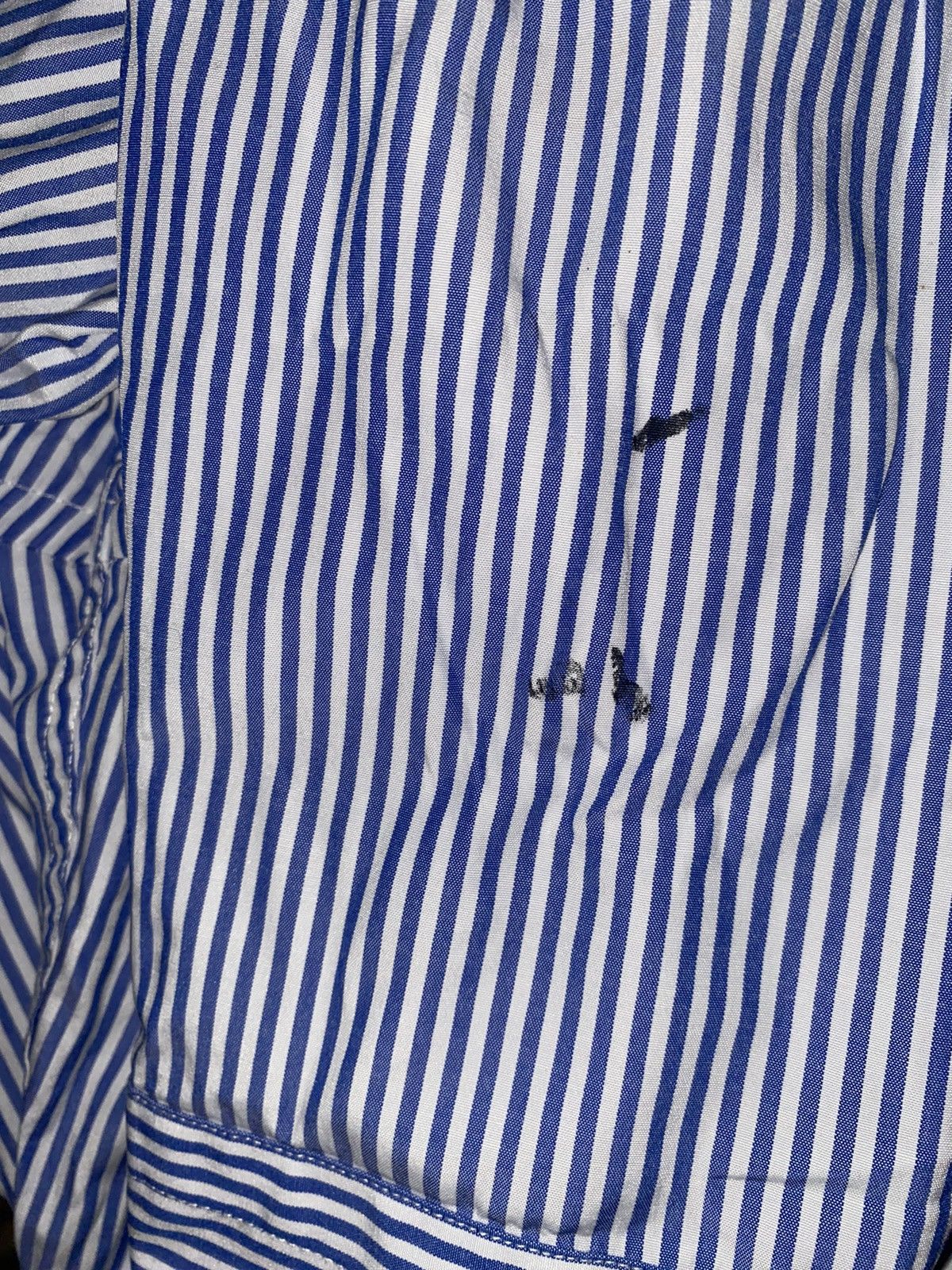 Polo Ralph Lauren Shirt Button Up La Martin Polo White Blue Horse Big Logo Size US M / EU 48-50 / 2 - 13 Thumbnail