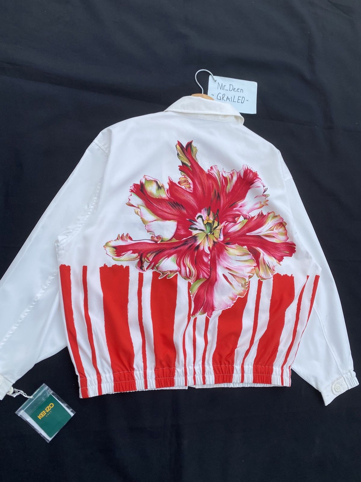 Kenzo Rare Vintage Kenzo Satin Jacket Size US M / EU 48-50 / 2 - 5 Thumbnail