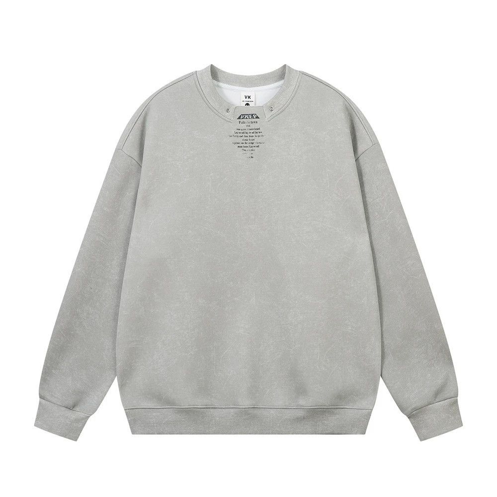Vintage Men's American simple loose casual round neck sweatshirt Size US M / EU 48-50 / 2 - 1 Thumbnail