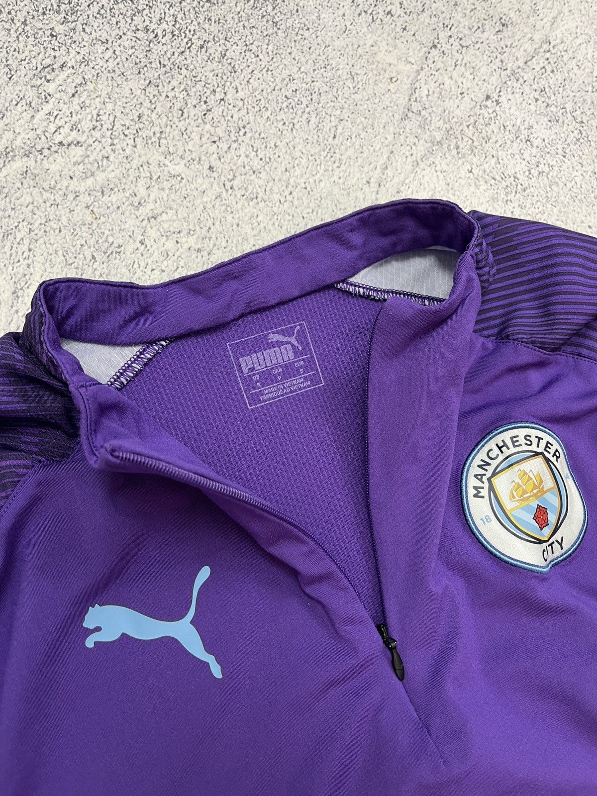 Puma Manchester City Puma Soccer Jersey Training Top Shirt Size US S / EU 44-46 / 1 - 5 Thumbnail