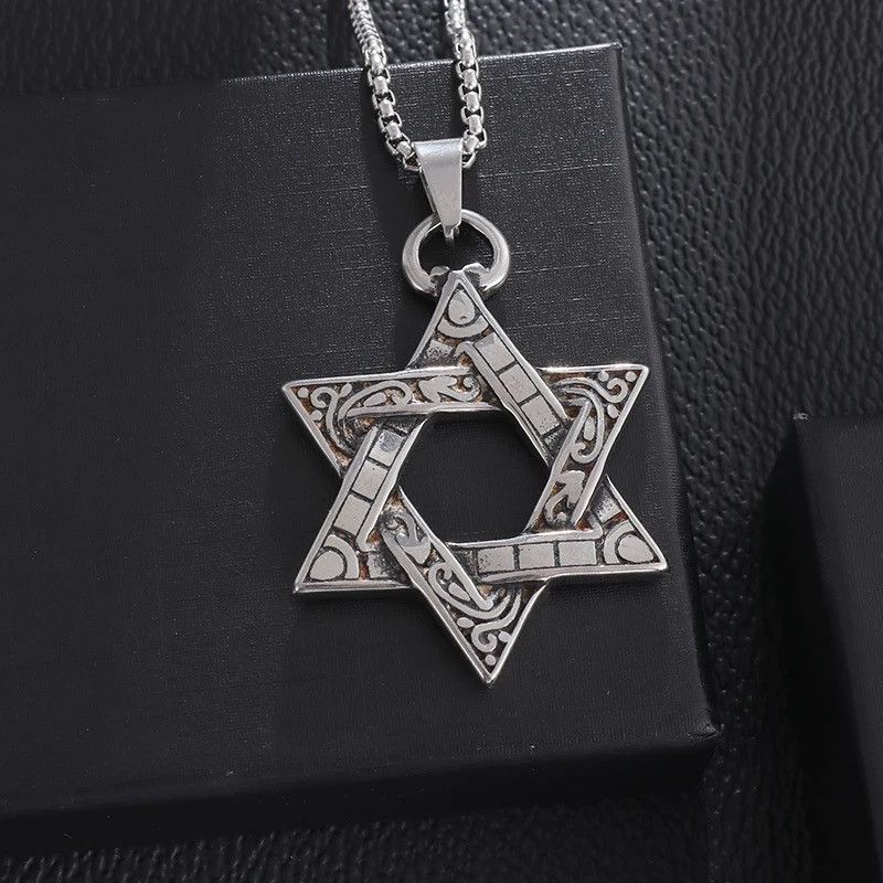 Jewelry Six Pointed Star Pendant Necklace Size ONE SIZE - 4 Thumbnail