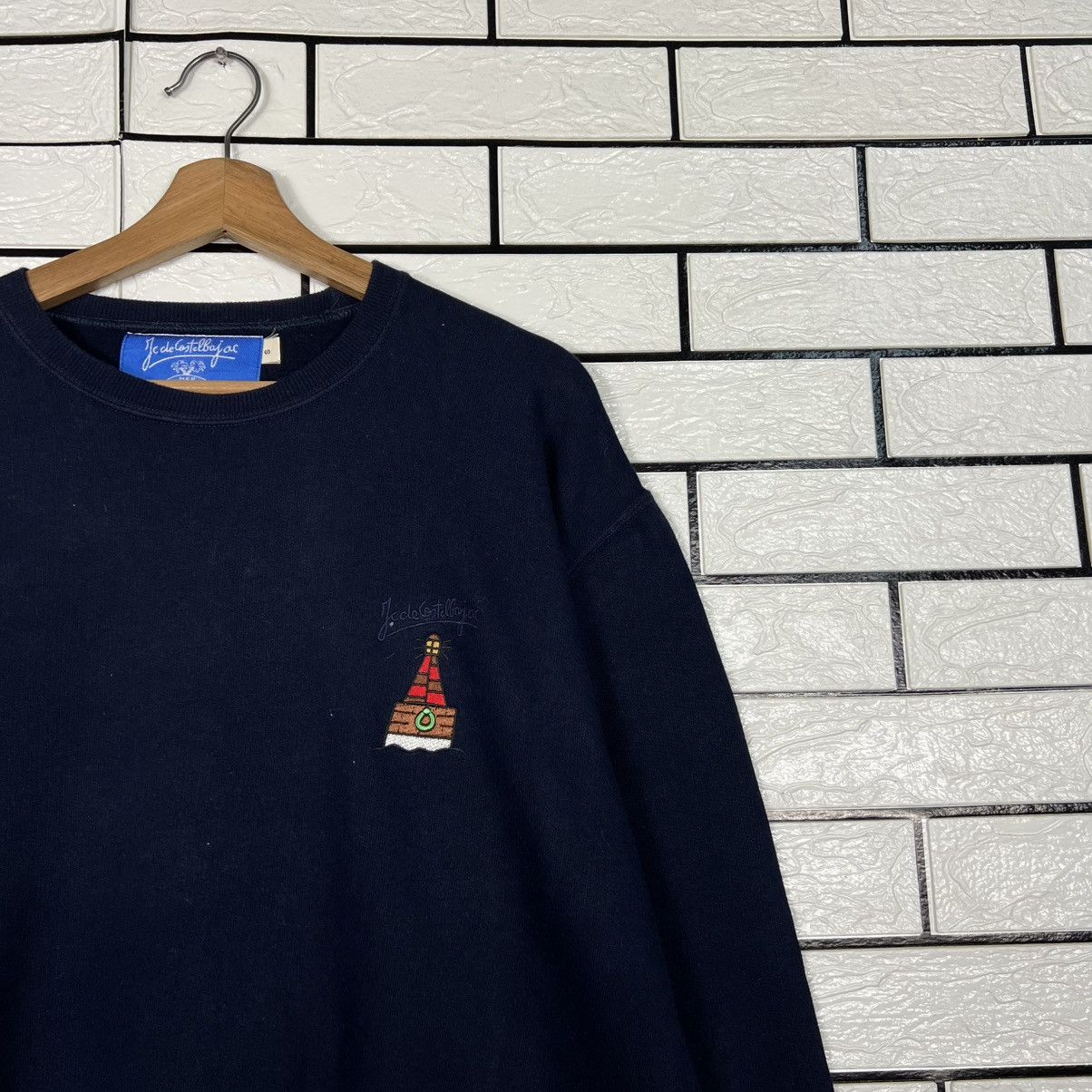 Jean Charles De Castelbajac JC DE CASTEBAJAC Small Logo Crewneck Sweatshirt #3948-C180 Size US S / EU 44-46 / 1 - 4 Thumbnail
