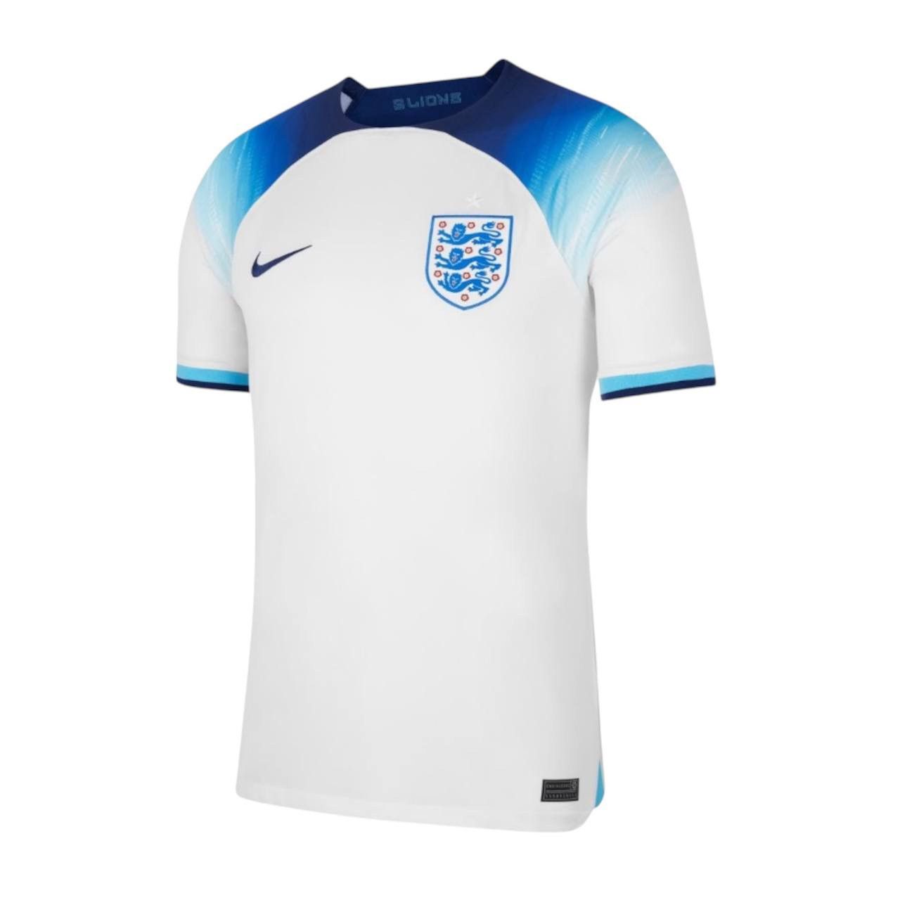 Nike 2022/23 ENGLAND TEAM HOME SOCCER JERSEY FOOTBALL SHIRT RARE Size US XL / EU 56 / 4 - 1 Thumbnail