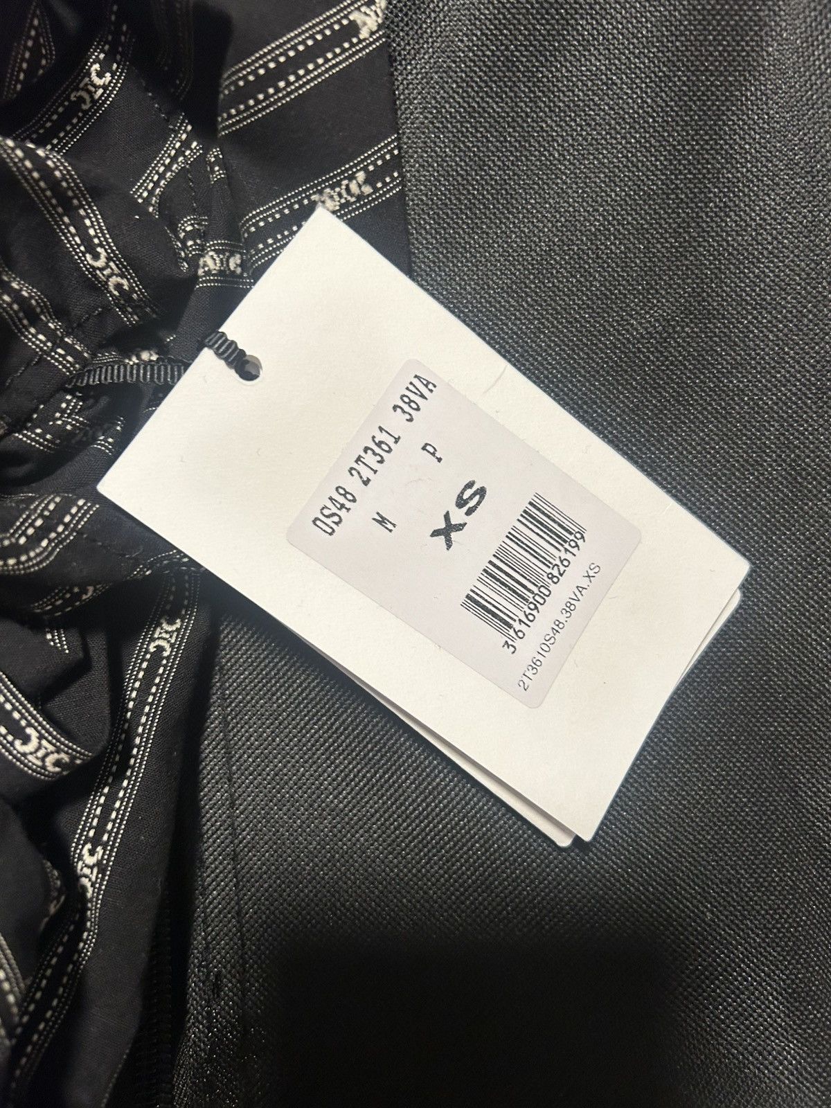 Celine western shirt in triomphe striped cotton Size US XS / EU 42 / 0 - 4 Thumbnail