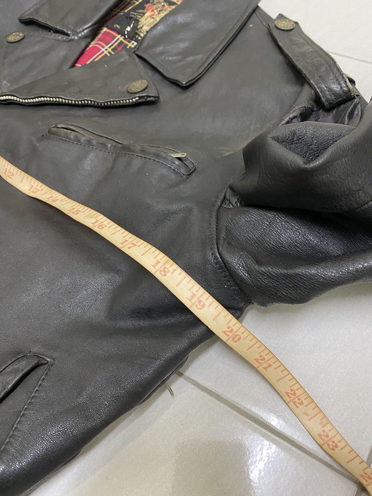 Designer × Japanese Brand MOTORCYCLE MATE / DOLPHIN (Original Leather Wear) Size US L / EU 52-54 / 3 - 5 Thumbnail