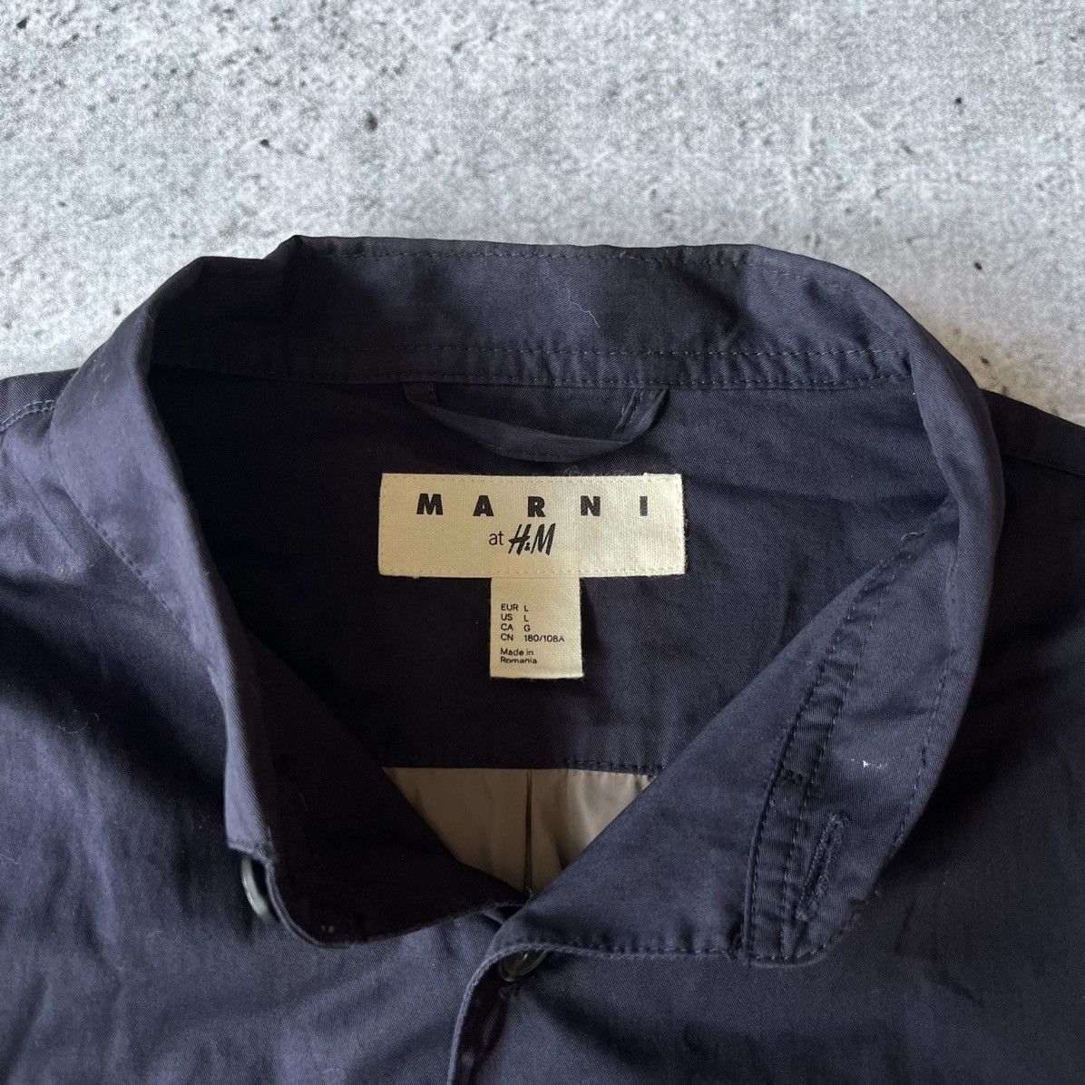 H&M × Marni Marni x H&M overshirt SS12 light jacket Size US L / EU 52-54 / 3 - 3 Thumbnail