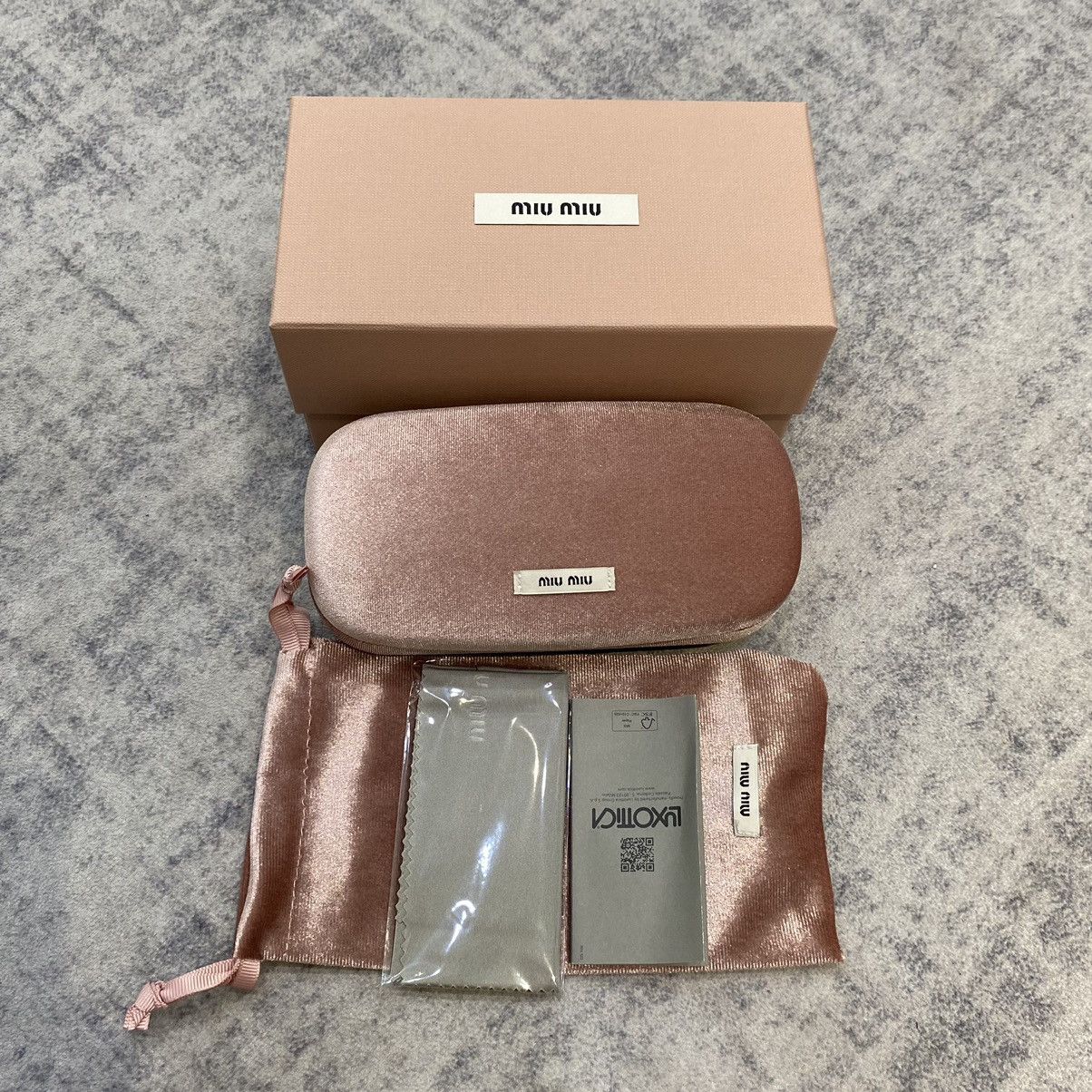 Miu Miu MIU MIU 0MU 06ZS 1AB5S0 Size ONE SIZE - 8 Thumbnail