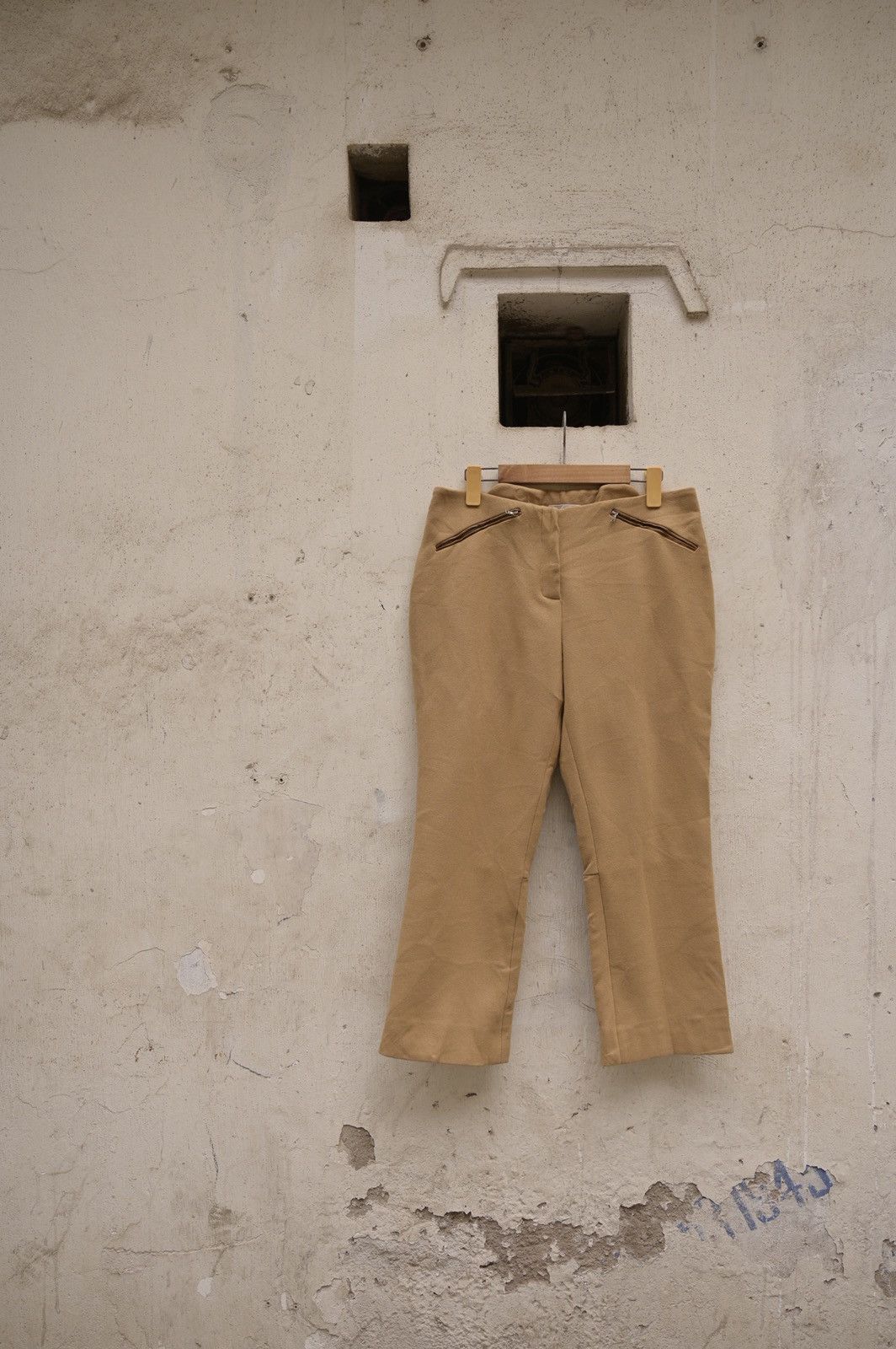 Prada Prada FW2000 technical motorbike wool cropped runway pant Size US 30 / EU 46 - 5 Thumbnail