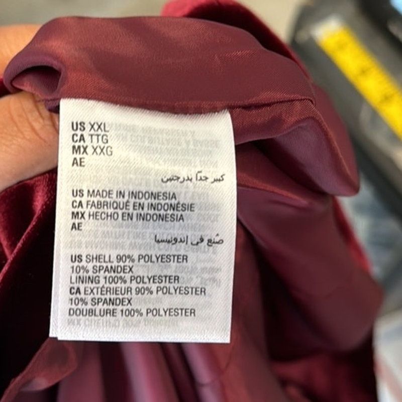 Other International Concepts maroon Velvet Blazer holiday size XXL Size XXL / US 16-18 / IT 52-54 - 8 Thumbnail