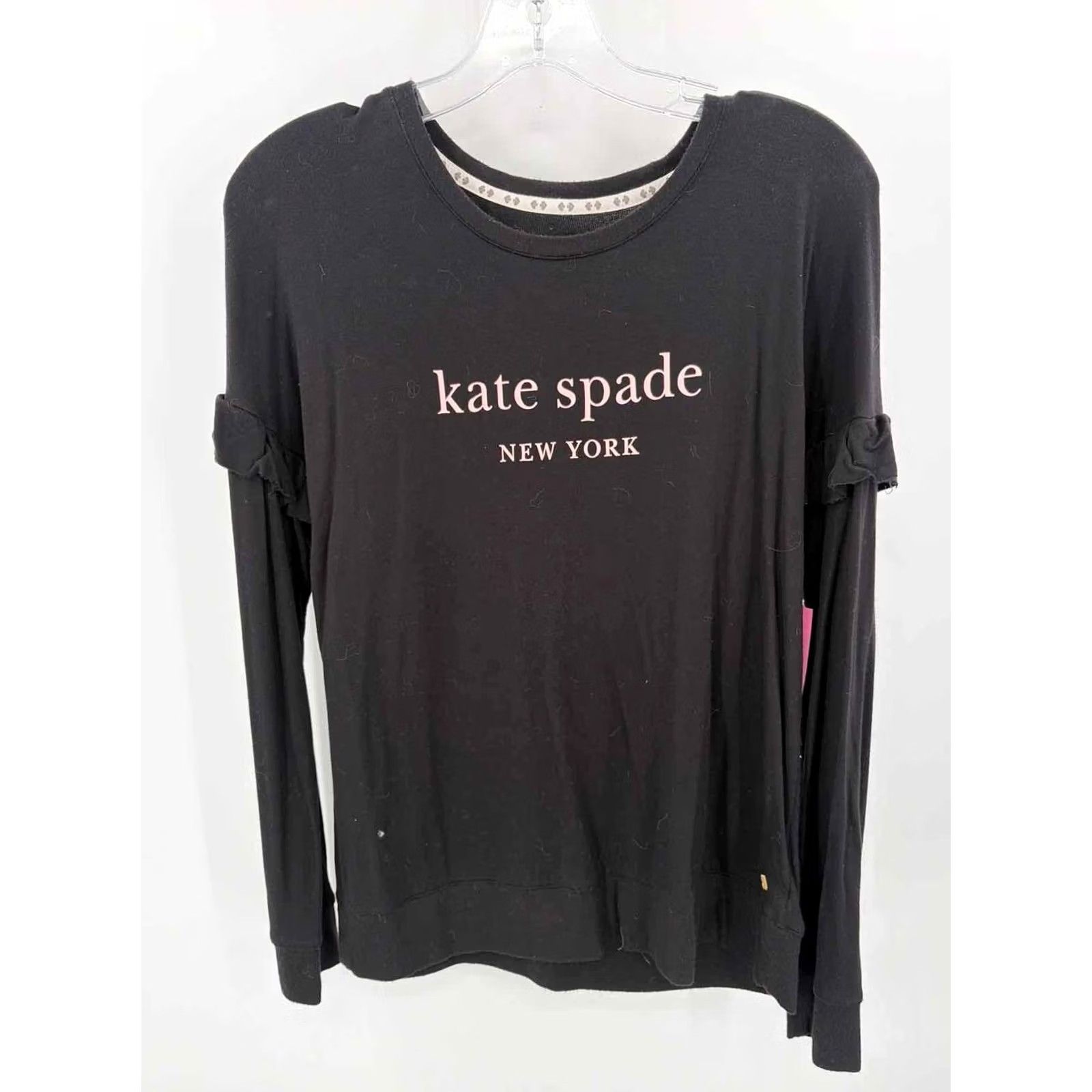 Vintage Kate Spade Sweater Small Black Pre Owned Size Logo Size S / US 4 / IT 40 - 4 Thumbnail