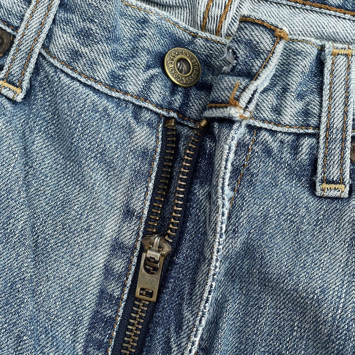 Levi's × Levi's Vintage Clothing “DISTRESSED SELVEDGED LEVIS” RARE WHITELINE SELVEDGE DENIM Size US 30 / EU 46 - 6 Thumbnail