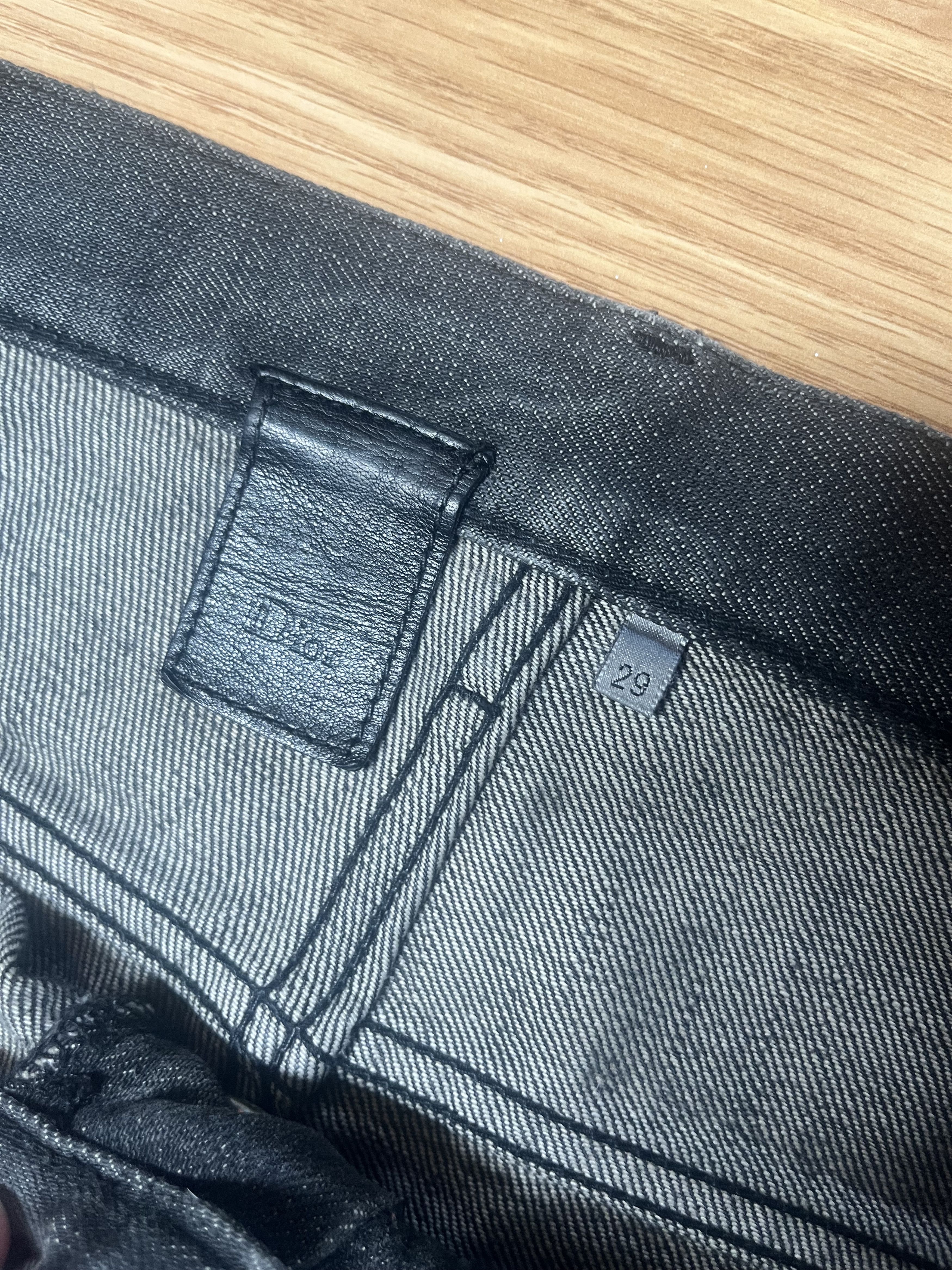 Dior Dior homme AW04 hedi slimane clawmarks Size US 29 - 2 Thumbnail