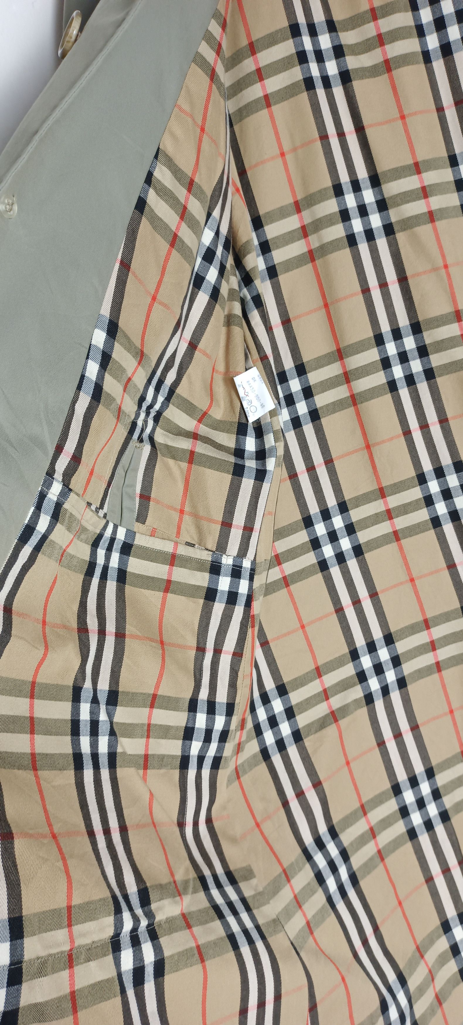 Burberry Vintage 90s 🔥Burberrys Nova Check Trench Coat Size US L / EU 52-54 / 3 - 8 Thumbnail