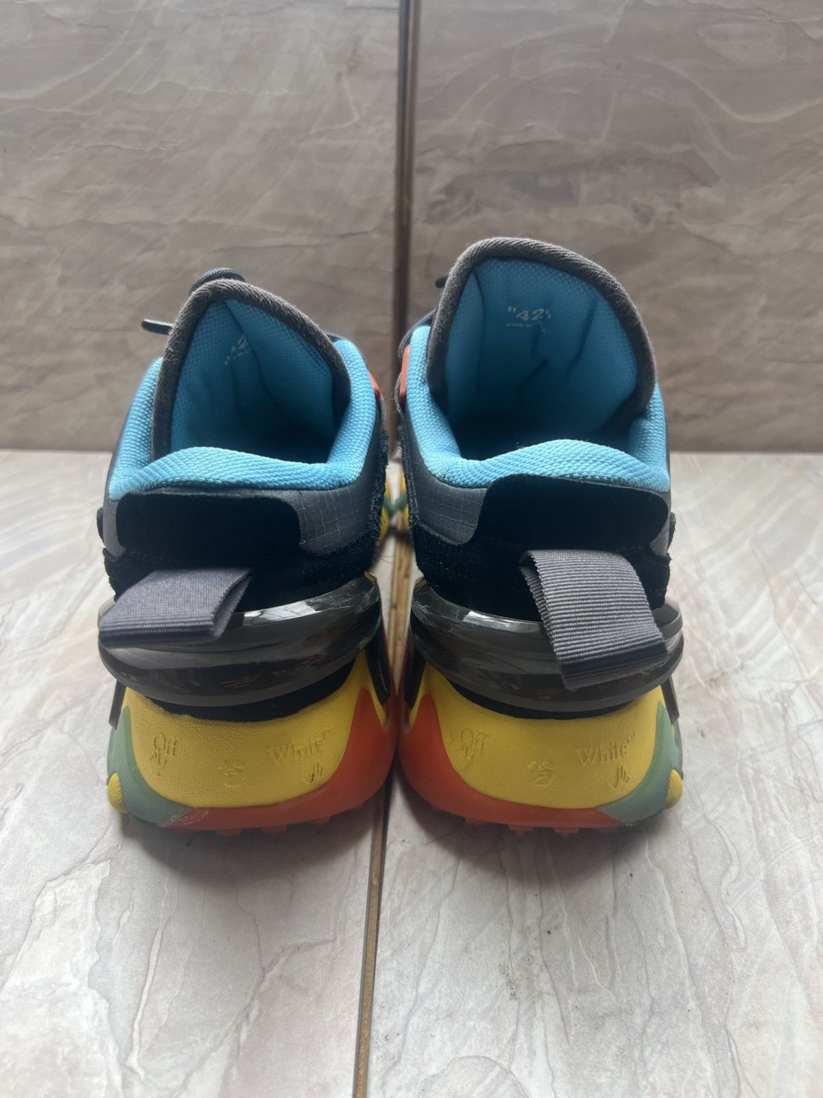 Off-White Off White ODSY 2000 Black Yellow Orange Size US 9 / EU 42 - 6 Thumbnail