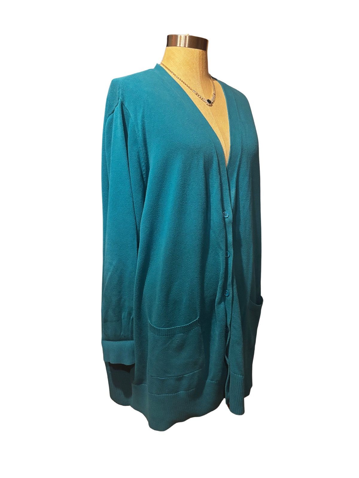 Other Women’s blue Cardigan.wt2811 Size XXL / US 16-18 / IT 52-54 - 7 Thumbnail