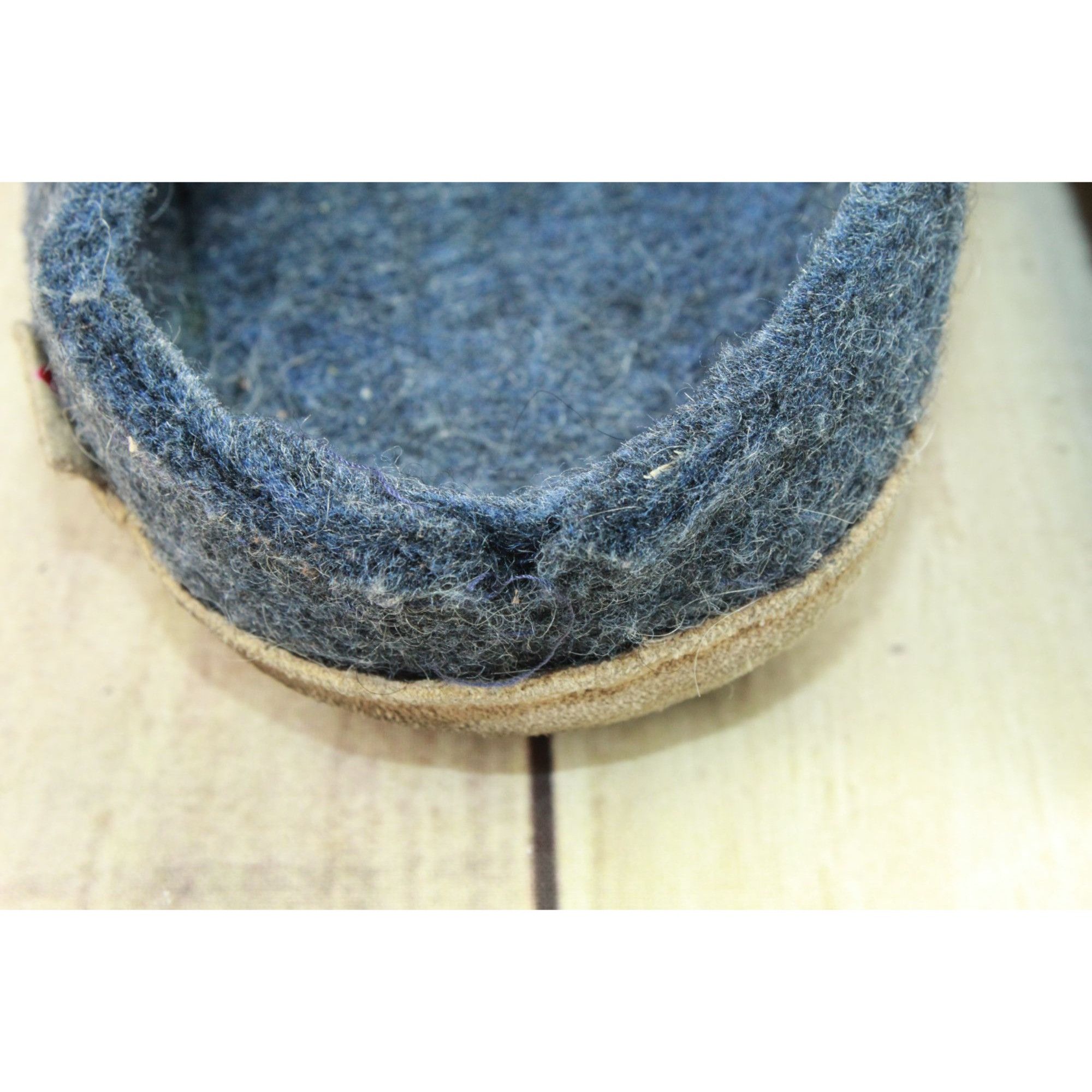 glerups Glerups Men's Felt Wool Slip On Comfort Clogs Slippers Size US 10 / EU 43 - 8 Thumbnail