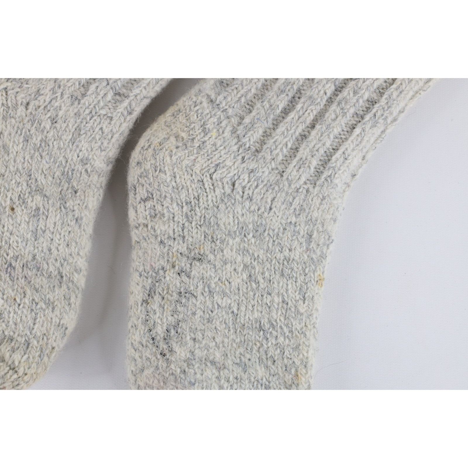 Vintage Vintage 60s 70s Wool Blend Knit Layered Hiking Boot Socks Size ONE SIZE - 7 Thumbnail