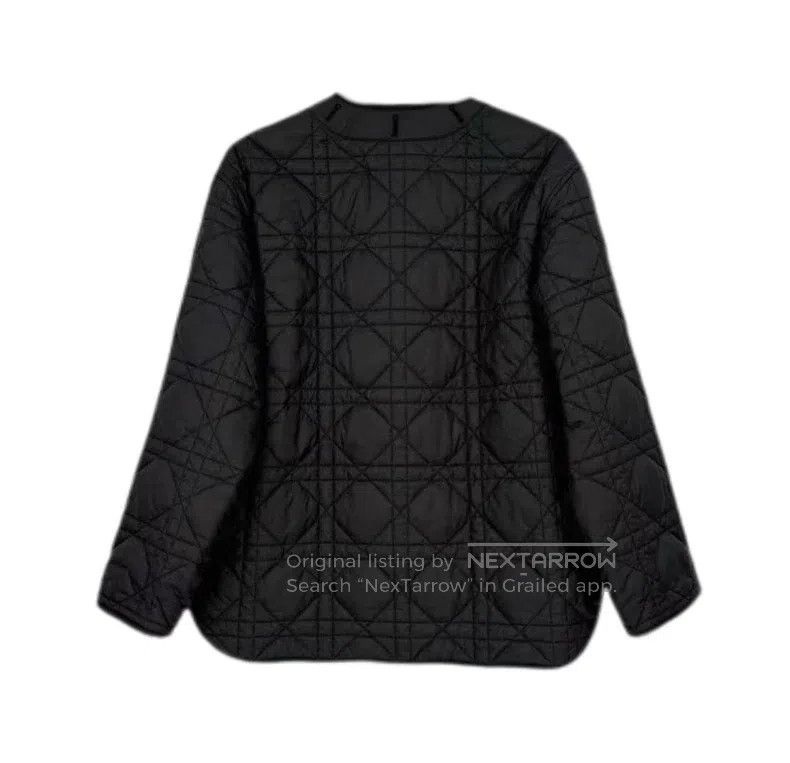 Dior Dior Black and white bird check embroidery bee wool cotton Size XXS / US 00 / IT 34 - 2 Thumbnail