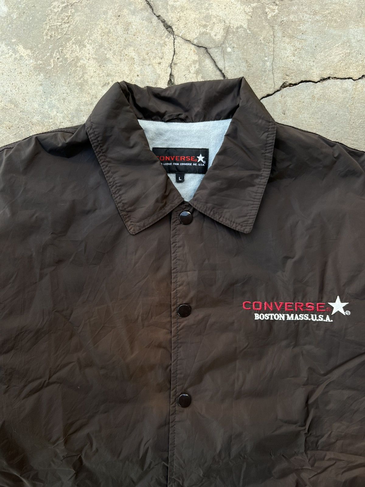 Converse × Vintage Sun Faded Converse Light Jacket Size US M / EU 48-50 / 2 - 4 Thumbnail