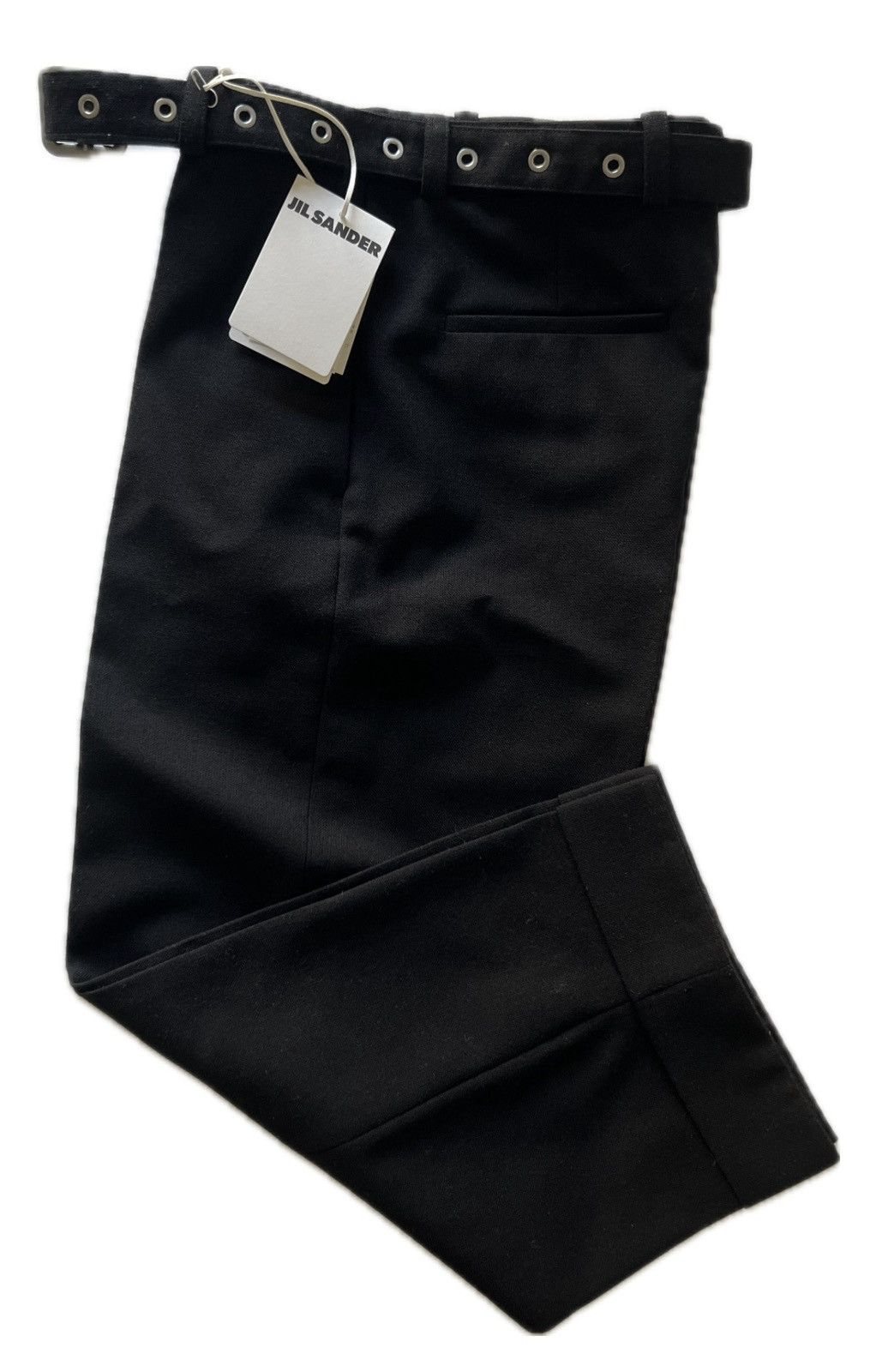 Jil Sander Jil Sander belted cropped trousers 46 Size US 30 / EU 46 - 5 Thumbnail