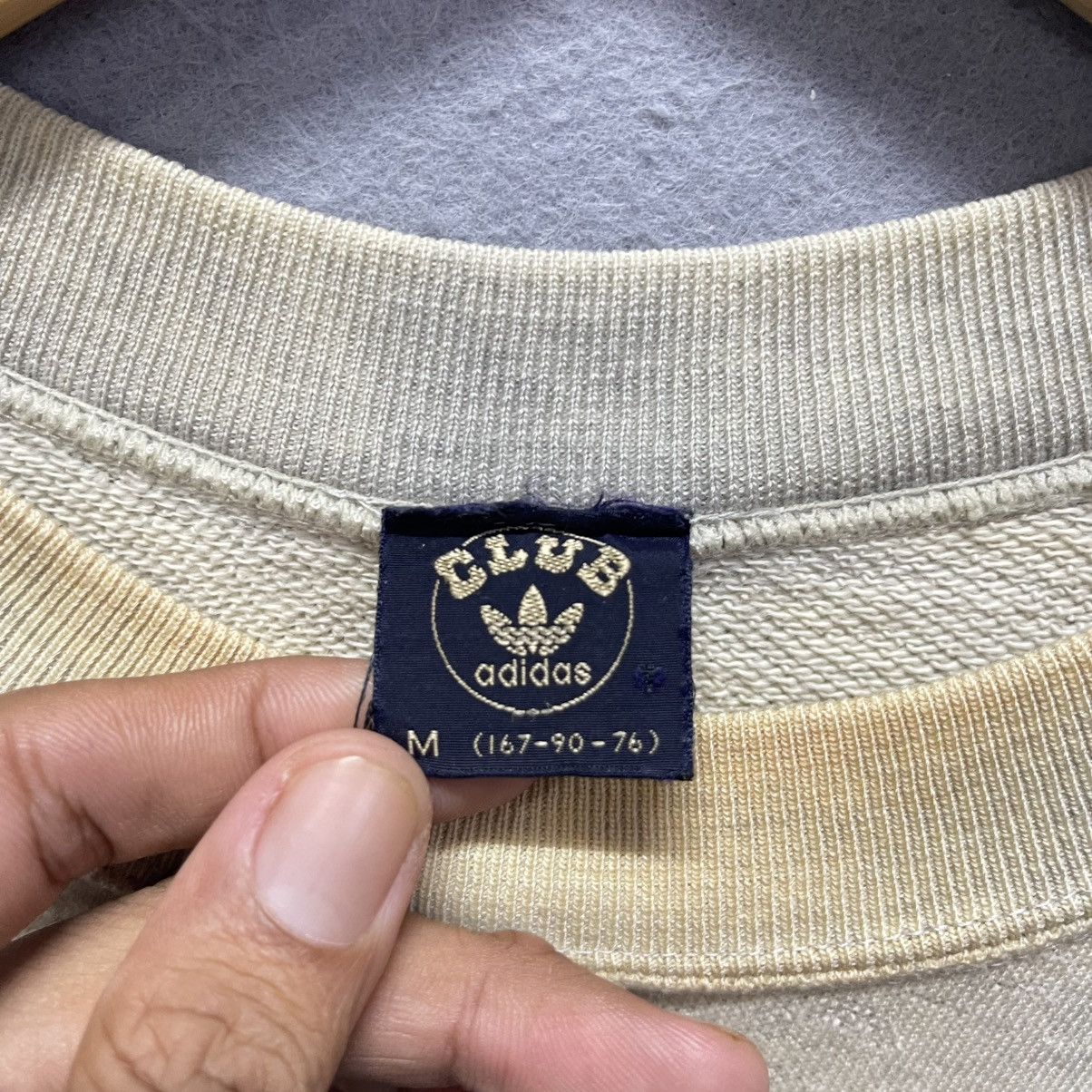 Adidas Vintage Adidas Club Sweatshirt Distressed Original Condition Size US M / EU 48-50 / 2 - 13 Thumbnail