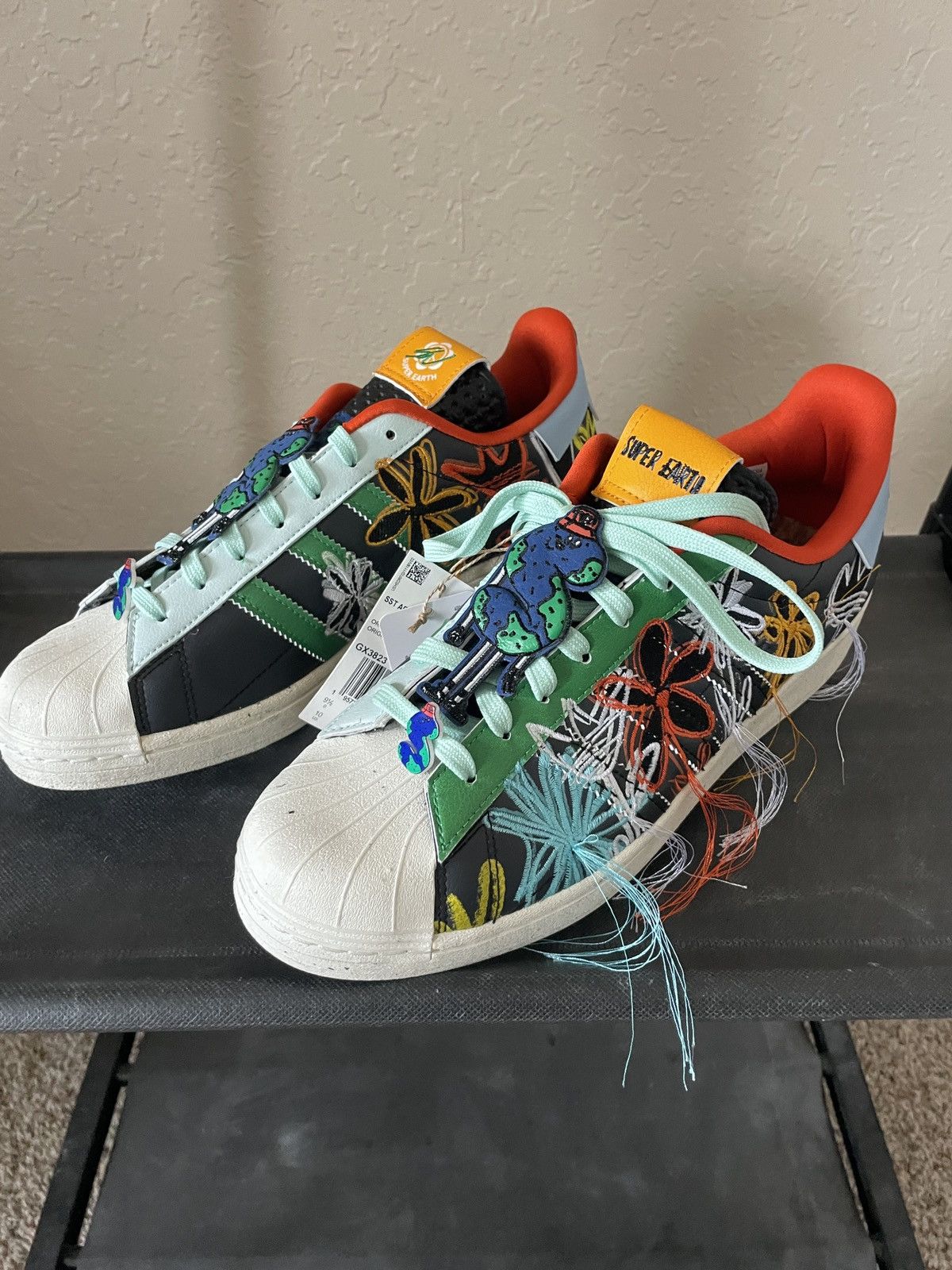 Adidas Sean Wotherspoon x Adidas SST AEC Superearth nwt Size US 10 / EU 43 - 3 Thumbnail