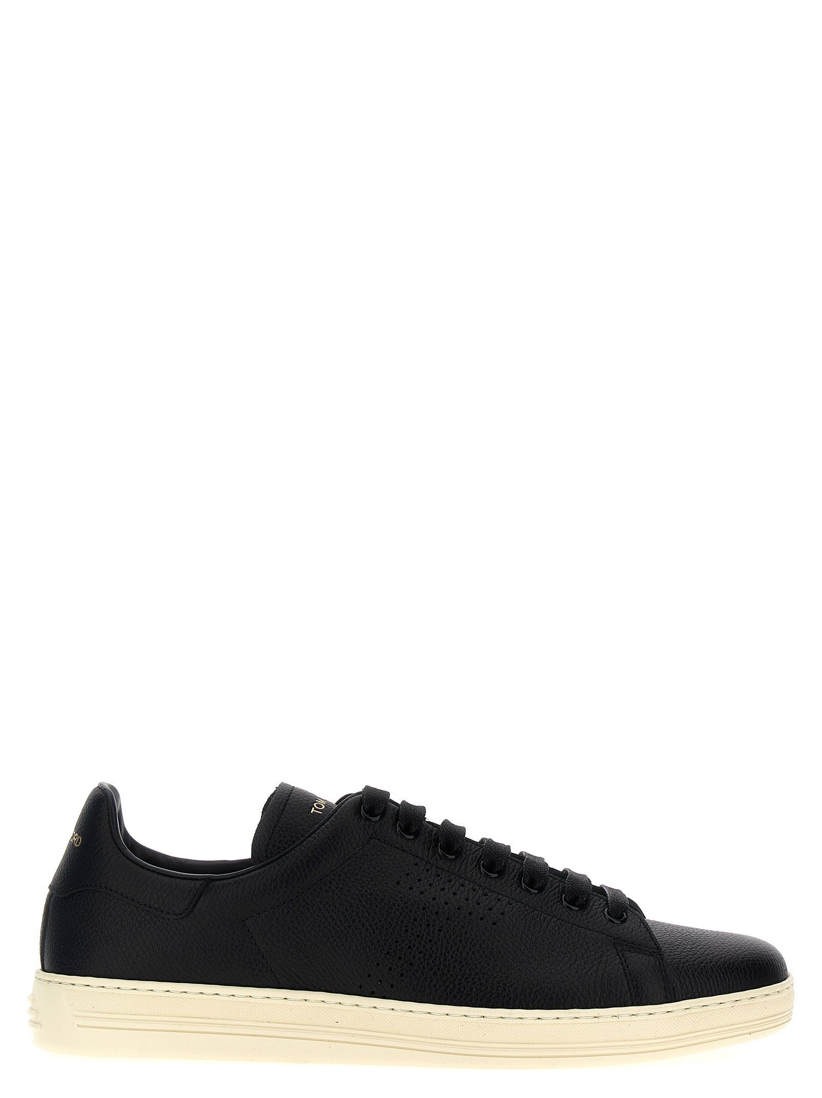 Tom Ford Logo Leather Sneakers Size US 7.5 / EU 40-41 - 1 Thumbnail