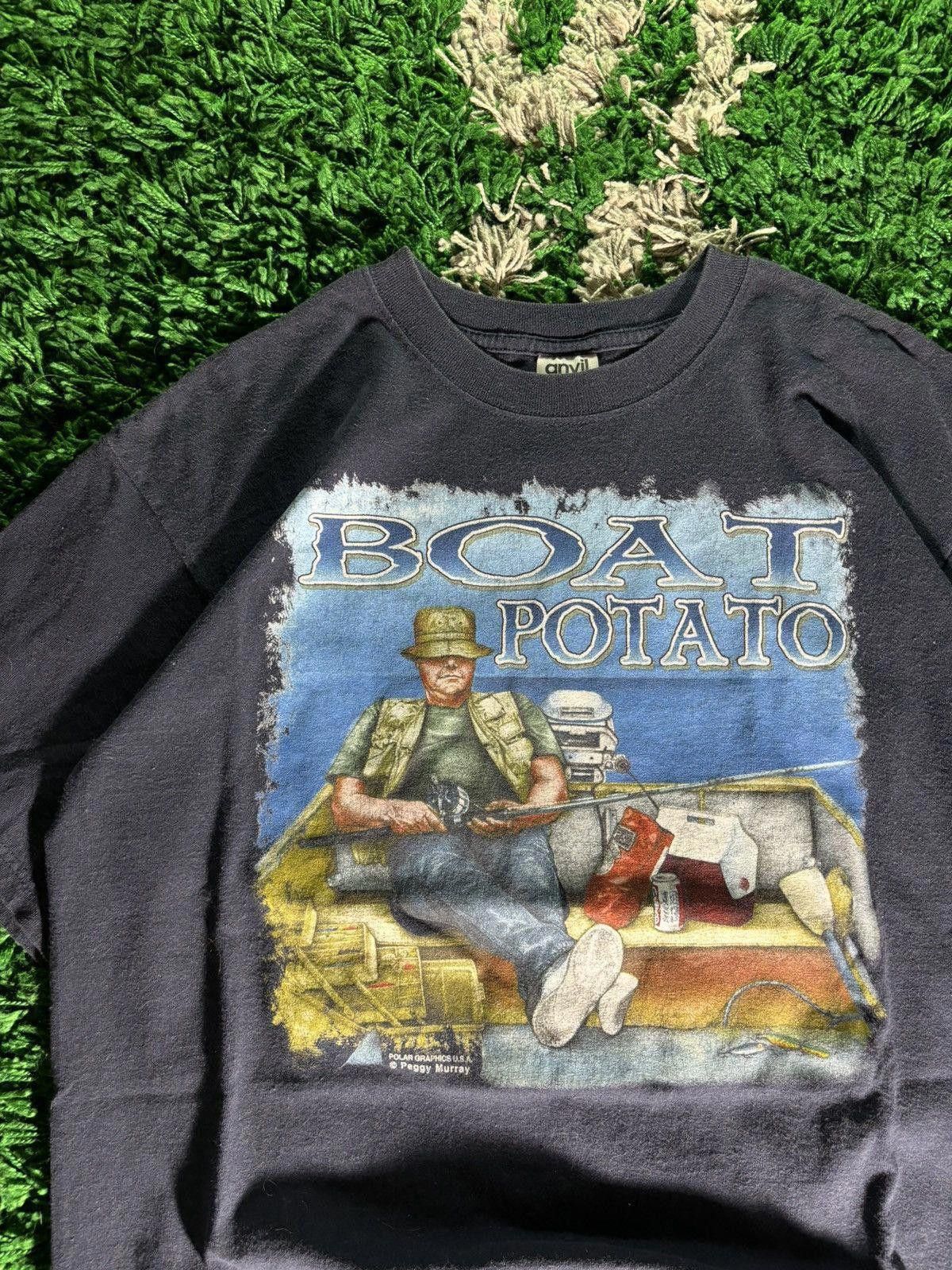 Anvil Vintage Anvil Comedy Lake Cumberland Tee Size US L / EU 52-54 / 3 - 3 Thumbnail