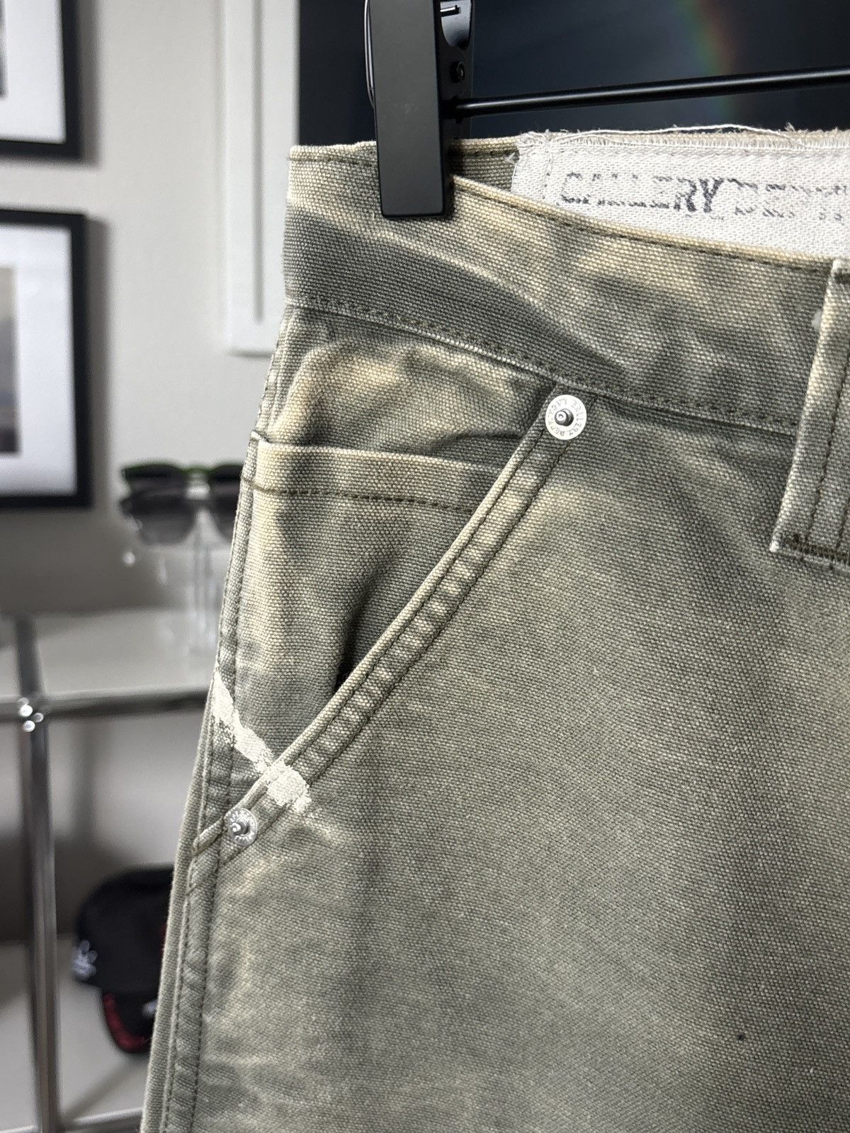 Gallery Dept. GALLERY DEPT | 33 | MOSS CARPENTER FLARE PANTS Size US 33 - 8 Thumbnail