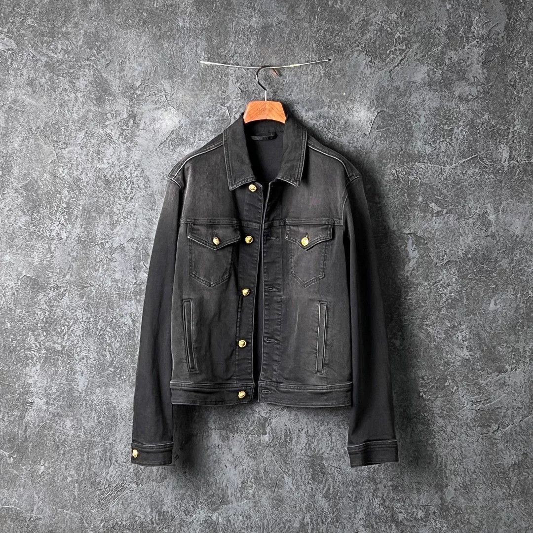 Versace Versace Denim Light Jacket m Men Size US M / EU 48-50 / 2 - 1 Thumbnail