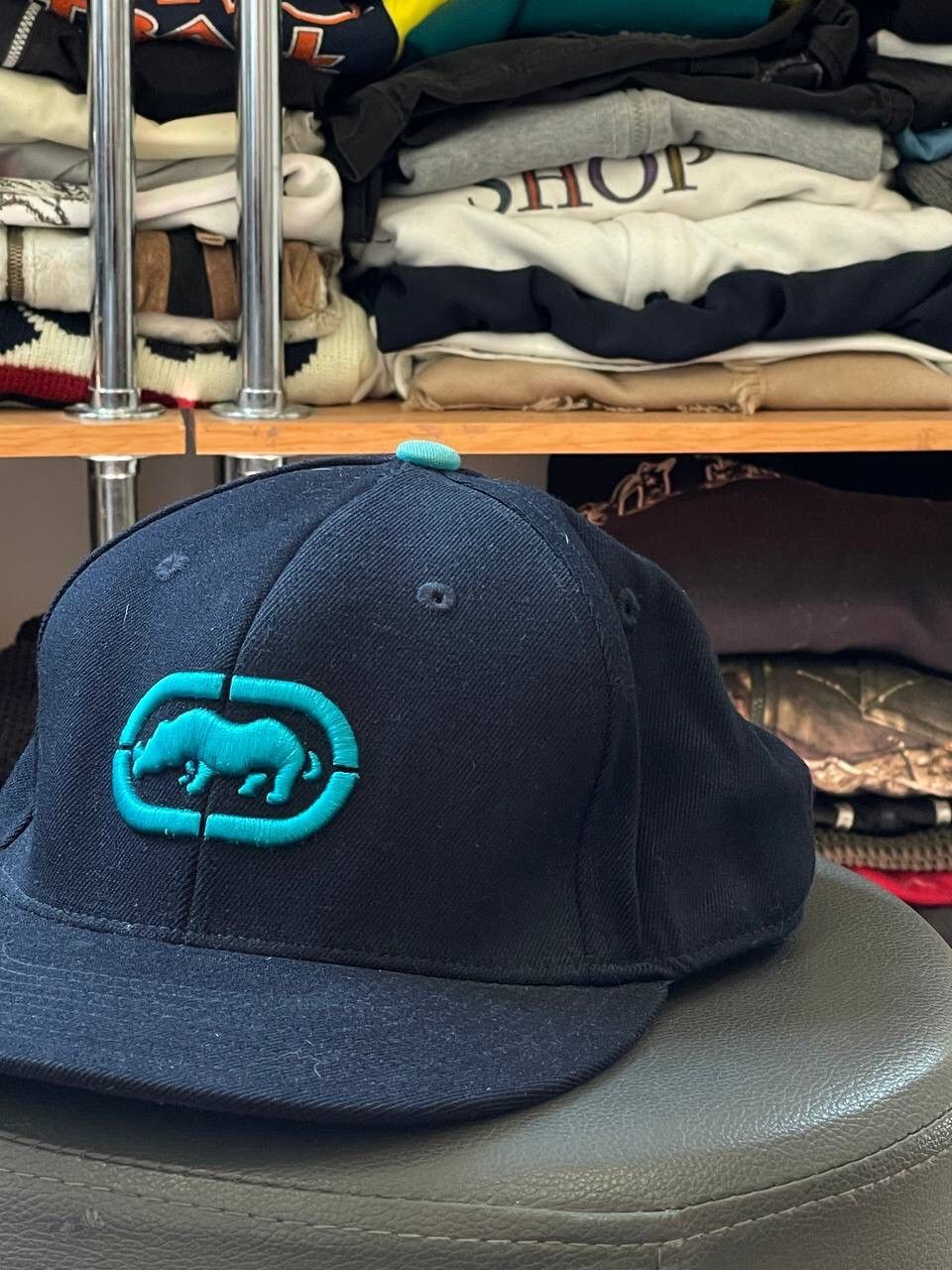 Ecko Unltd. Ecko Unltd. Vintage Big Logo Snap Back hat Size ONE SIZE - 3 Thumbnail