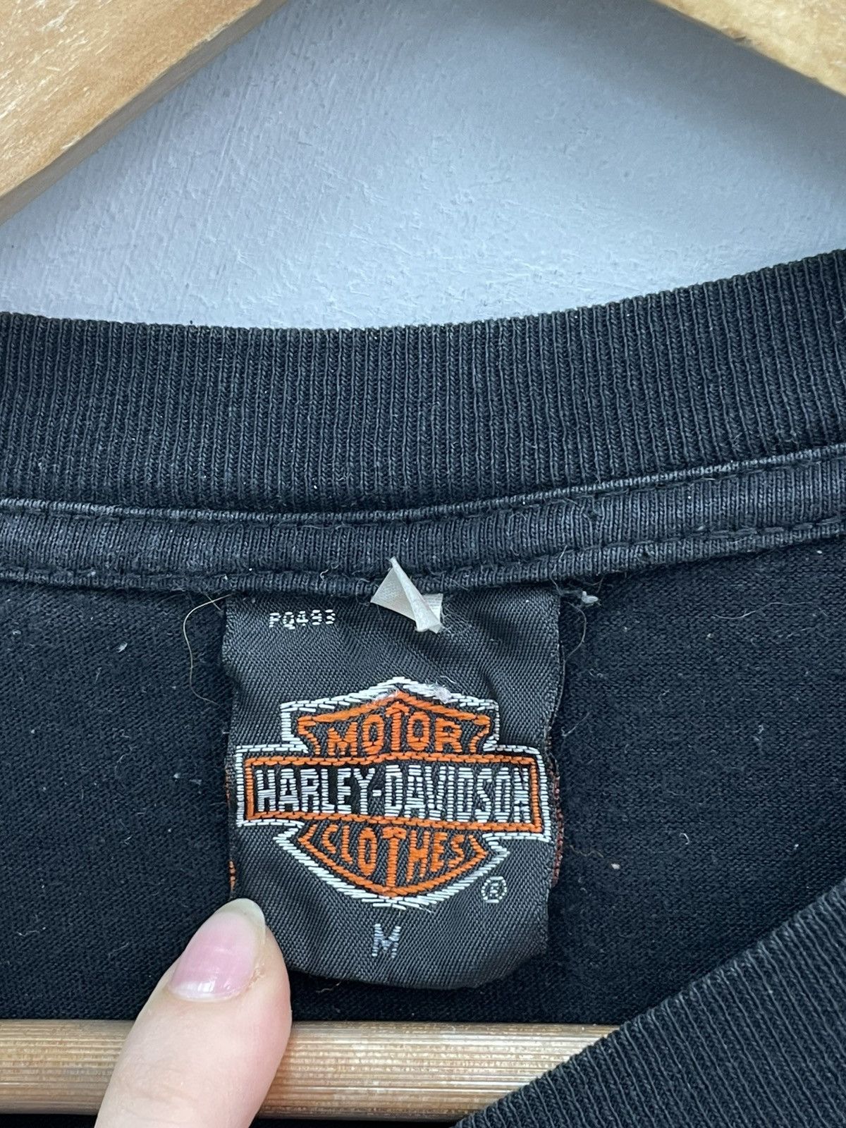 Harley Davidson Rare 90s flames Harley Davidson 3d emblem Size US M / EU 48-50 / 2 - 5 Thumbnail