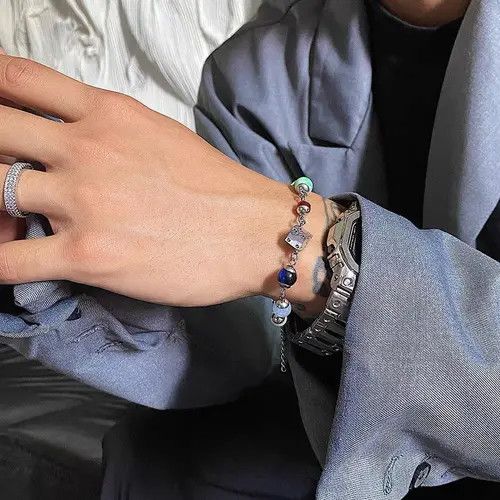 Designer Retro punk bracelet Size ONE SIZE - 1 Thumbnail