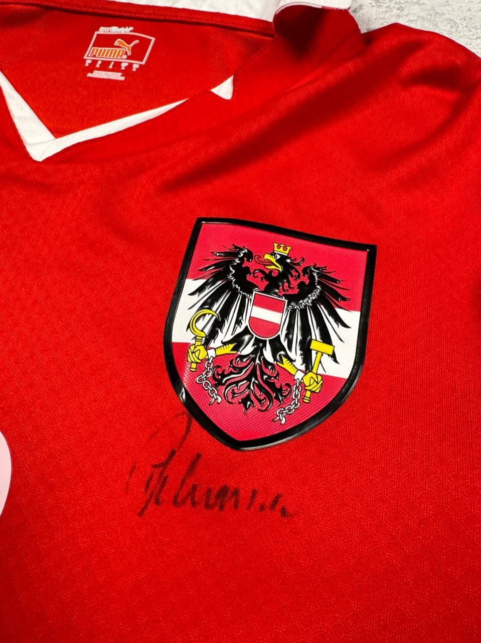 Puma Puma Jersey Team Austria Scharner 16 player signature Size US L / EU 52-54 / 3 - 7 Thumbnail