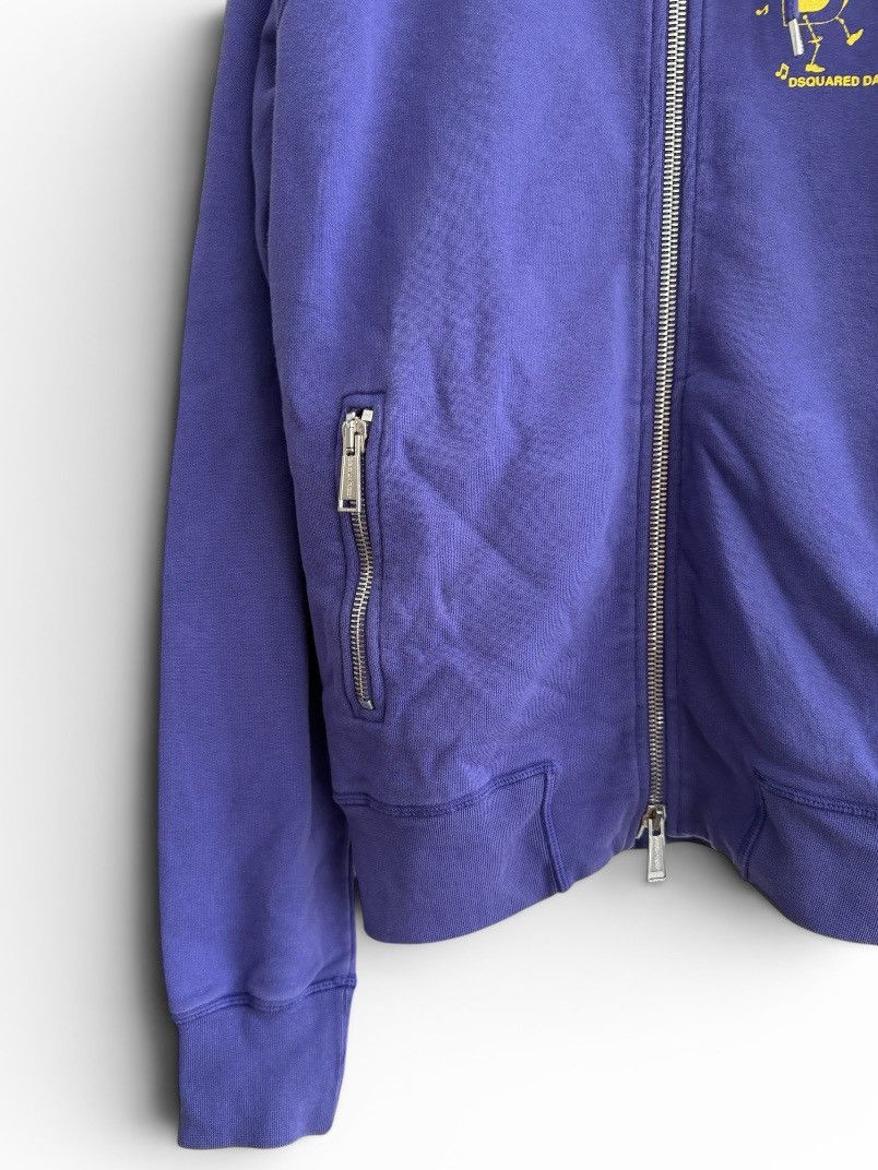 Dsquared2 Vintage Dsquared2 Dance Floor Zip Hoodie Size US M / EU 48-50 / 2 - 5 Thumbnail