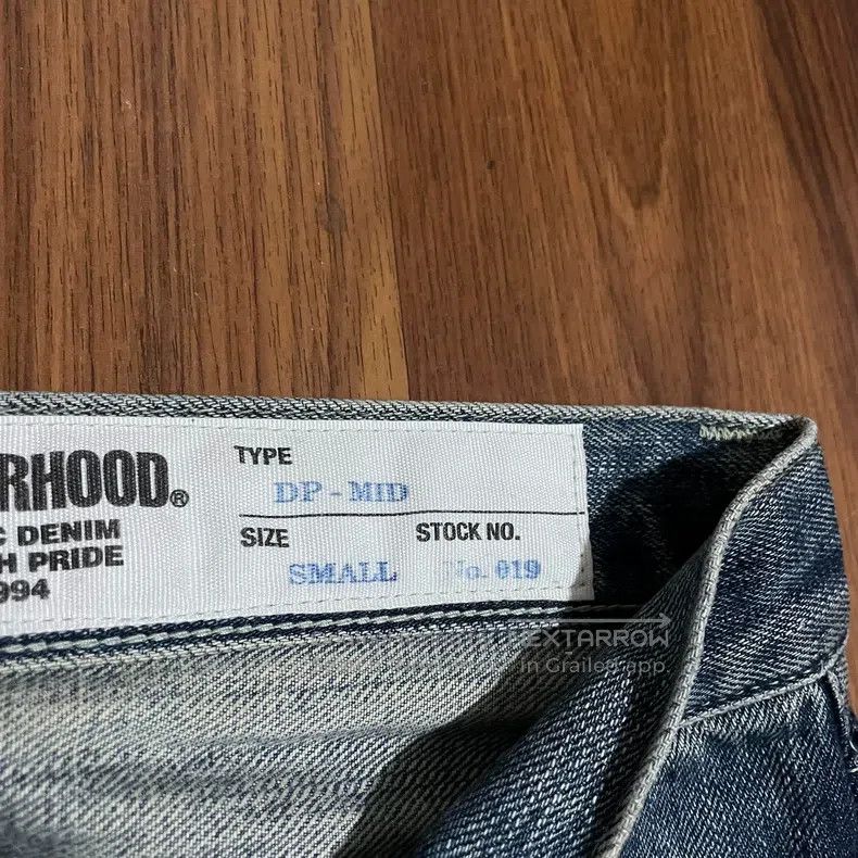 Neighborhood Neighborhood size S 19SS Cut Patch King Denim Size US 27 - 3 Thumbnail