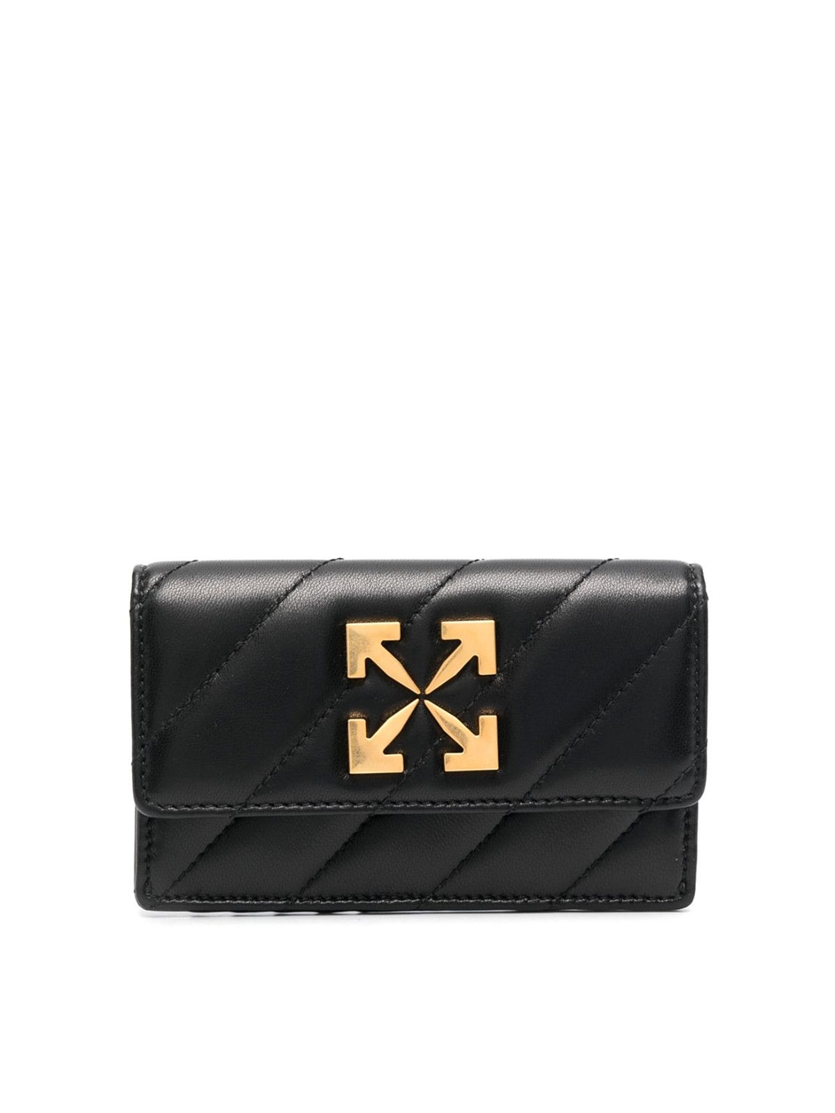 Off-White o1gr1nt0425 Size: OS / Jackhammer Flat Card Case in Black Size ONE SIZE - 1 Thumbnail