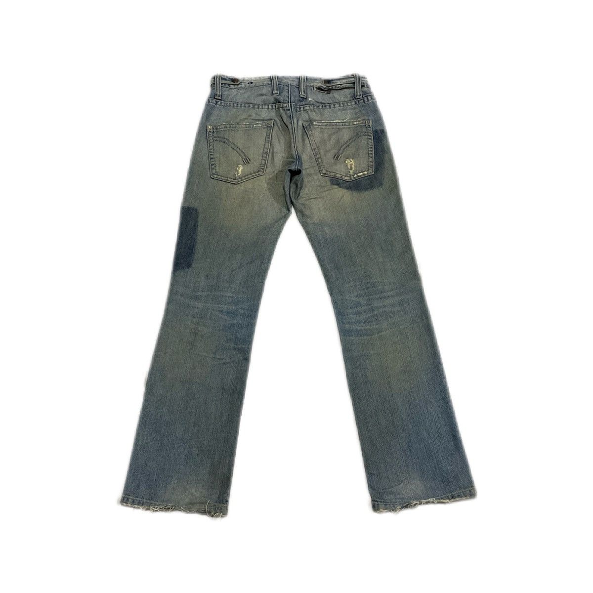 Japanese Brand × Neil Barrett 🔥Archived Neil Barret Distressed Denim Zipper Multi Pockets Size US 32 / EU 48 - 7 Thumbnail