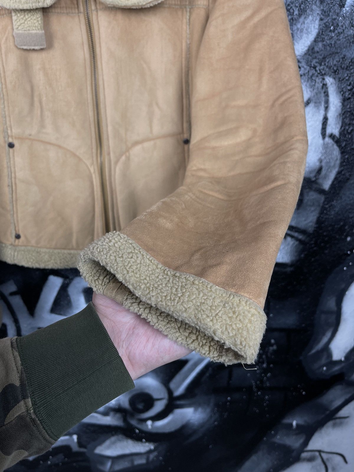 Replay Replay Vintage Italian Sheepskin Jacket Women’s Size Small Size S / US 4 / IT 40 - 9 Thumbnail