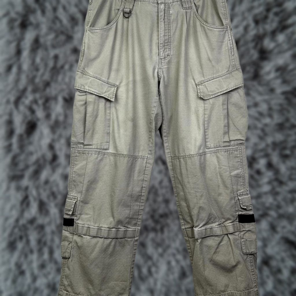 Vintage VINTAGE Woolrich Cargo Pants Men Regular 34 Gray Cargo Pocket Durable Outdoor Wear Size US 34 / EU 50 - 1 Thumbnail
